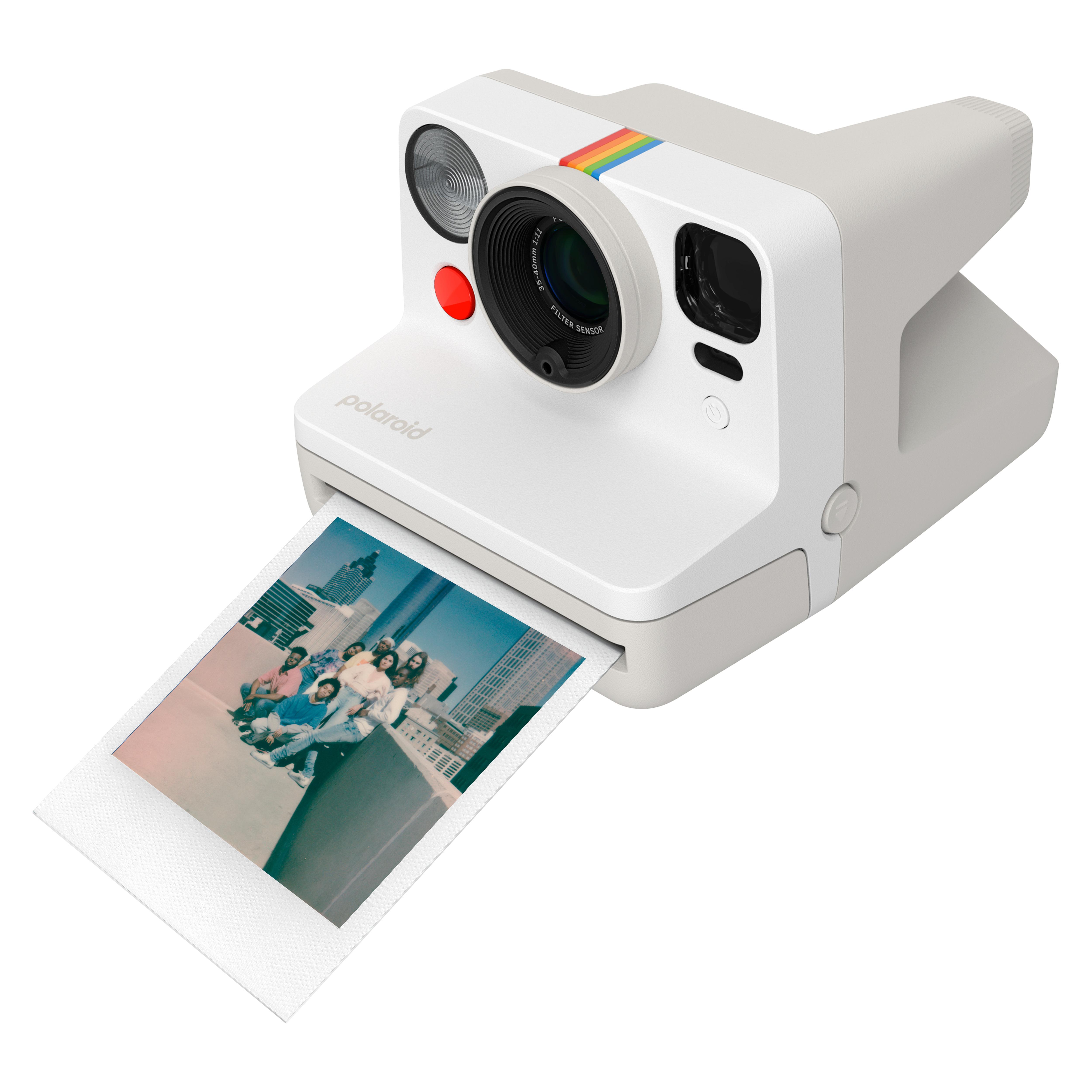 Voir la diapositive 2 : POLAROID Appareil Photo instantané Now Gen 3 - Blanc galet