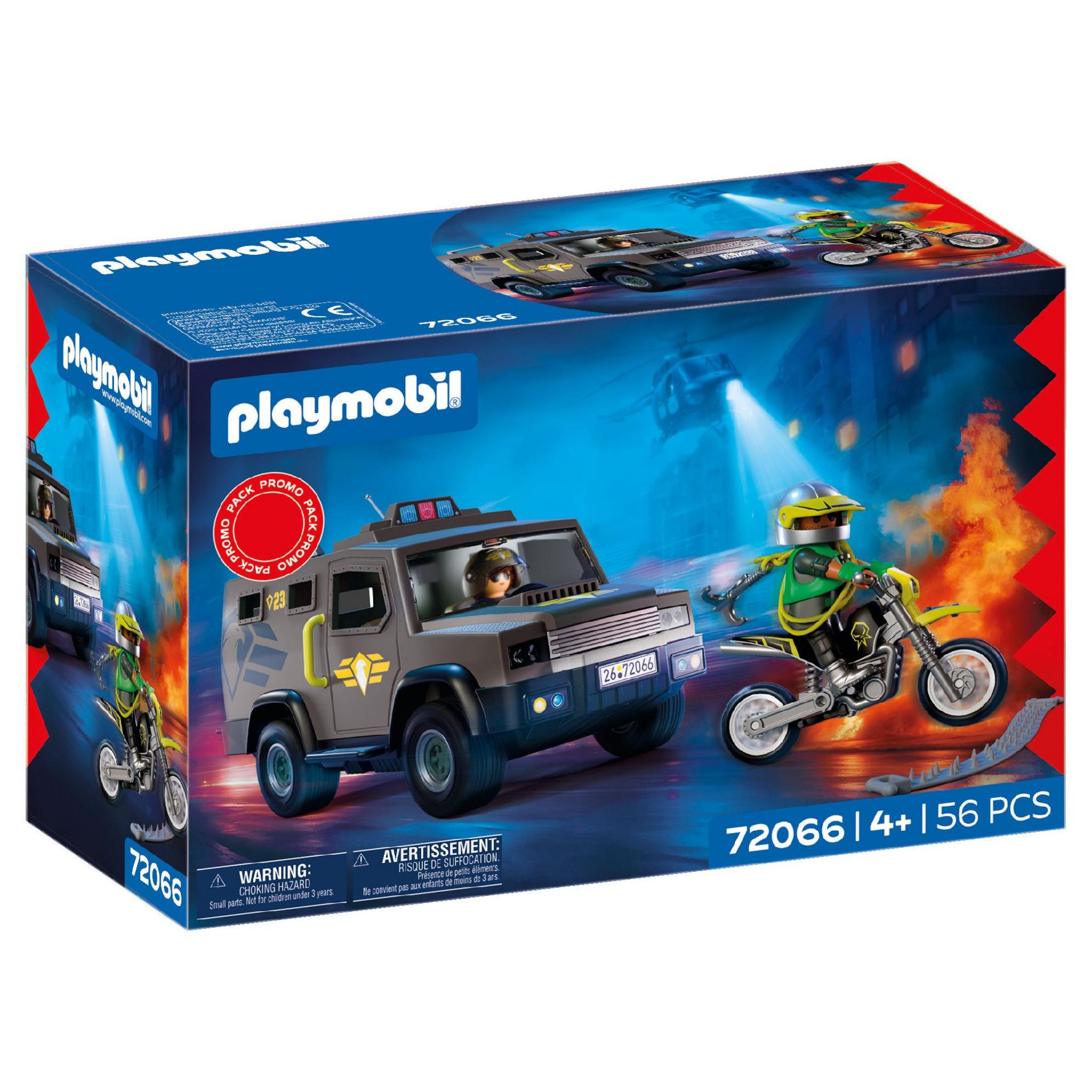 PLAYMOBIL 72066 - Fourgon Intervention Force Spéciale