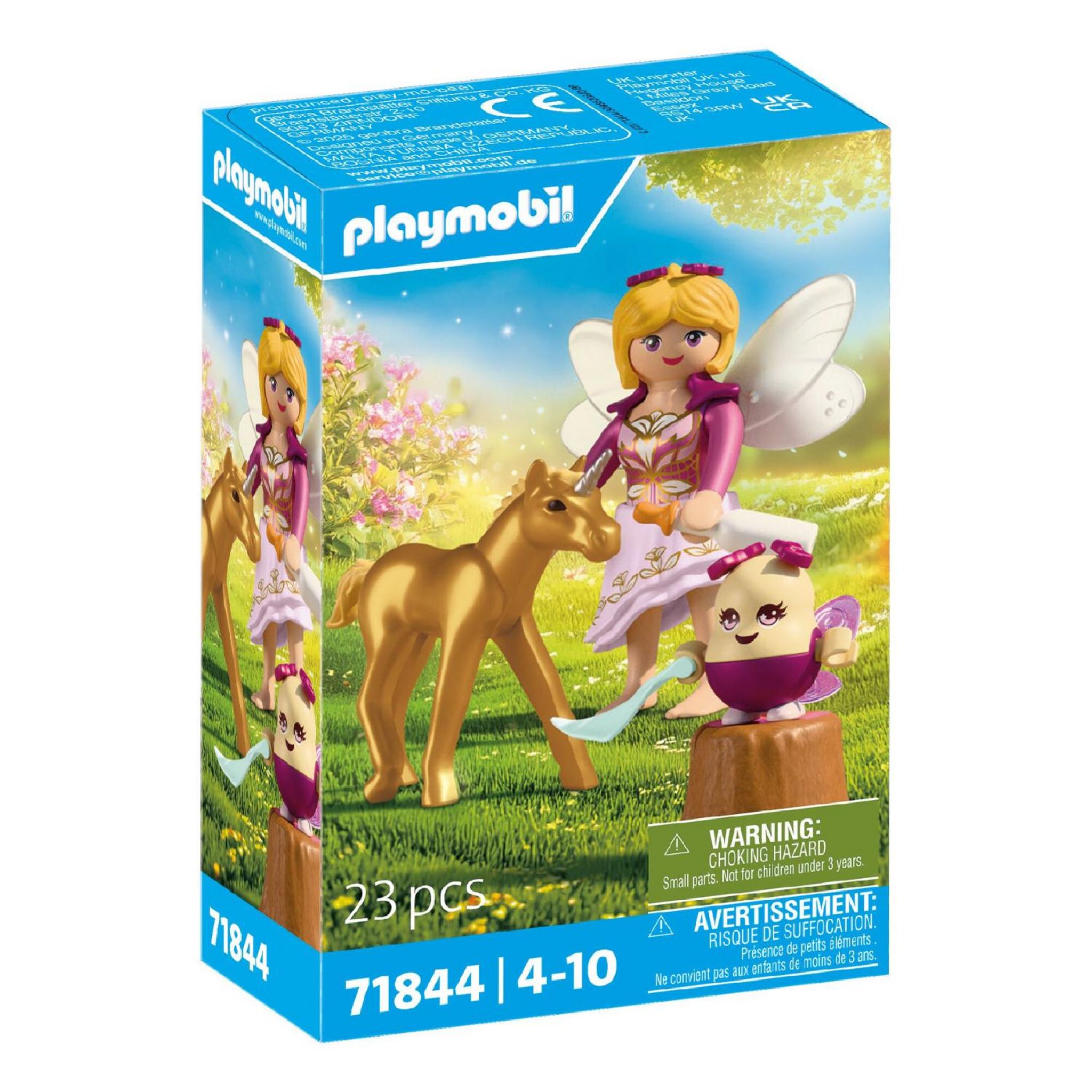 PLAYMOBIL 71844 - Poulain Licorne doré avec Fée
