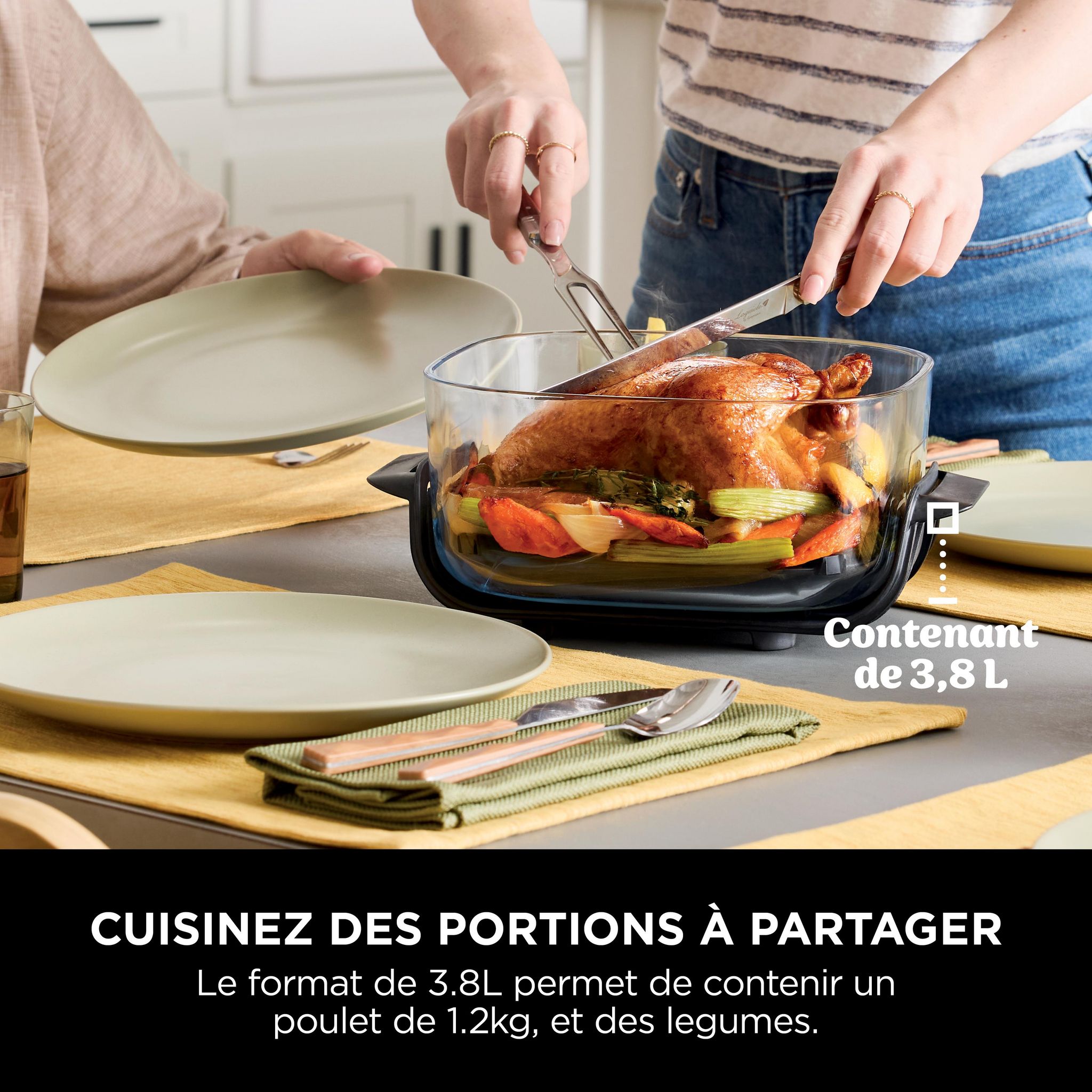 Voir la diapositive 9 : NINJA Crispi Airfryer FN101EUGY - Bleu