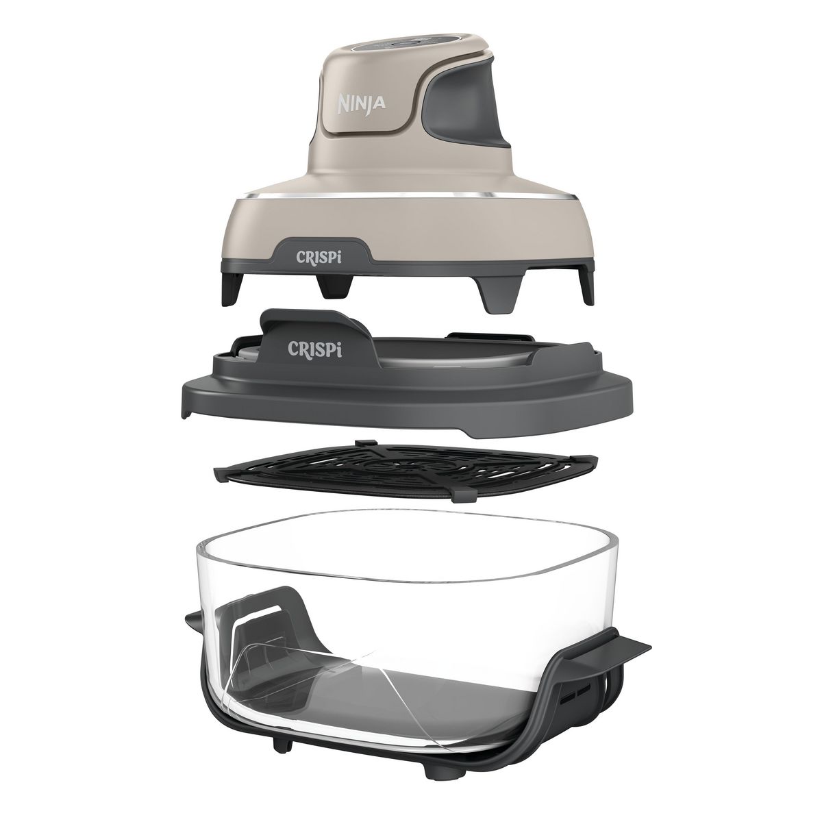 NINJA Crispi Airfryer en verre - Beige