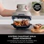 Voir la diapositive 6 : NINJA Crispi Airfryer en verre - Beige