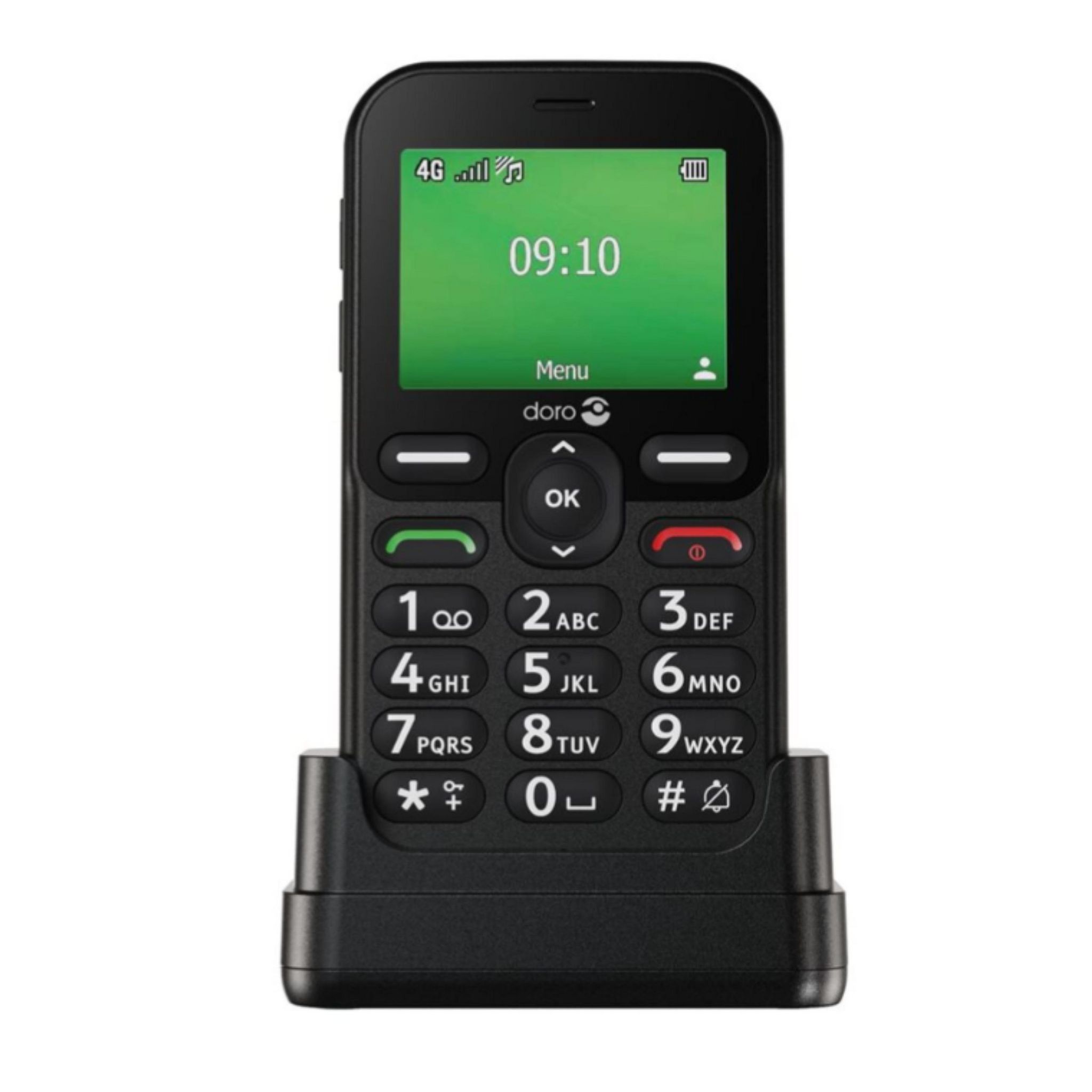 DORO Téléphone portable LEVA E10 - Noir