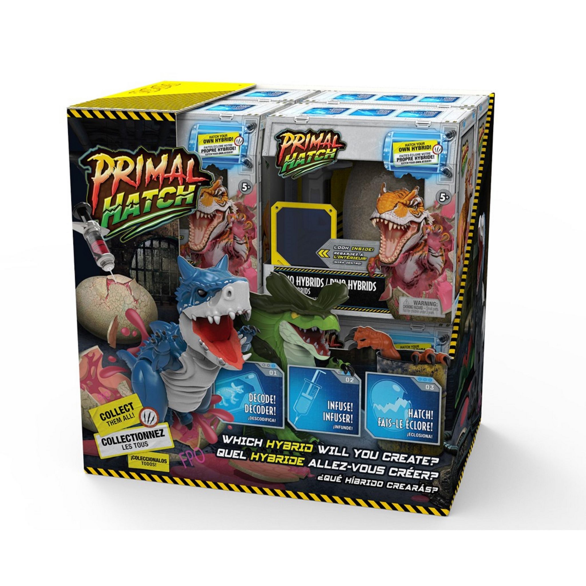 SPIN MASTER Dino éclosion surprise Pirmal Hatch