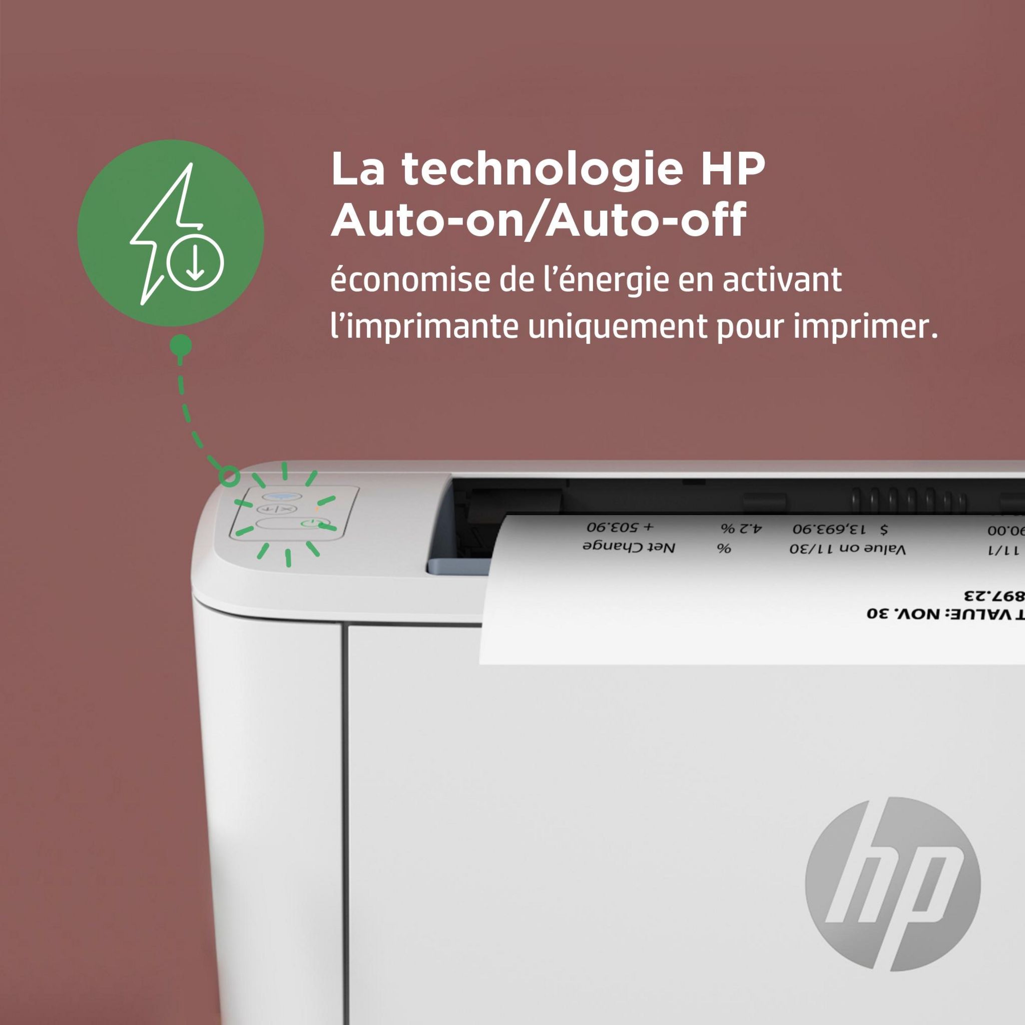 Voir la diapositive 3 : HP Imprimante LaserJet M110W - Blanc
