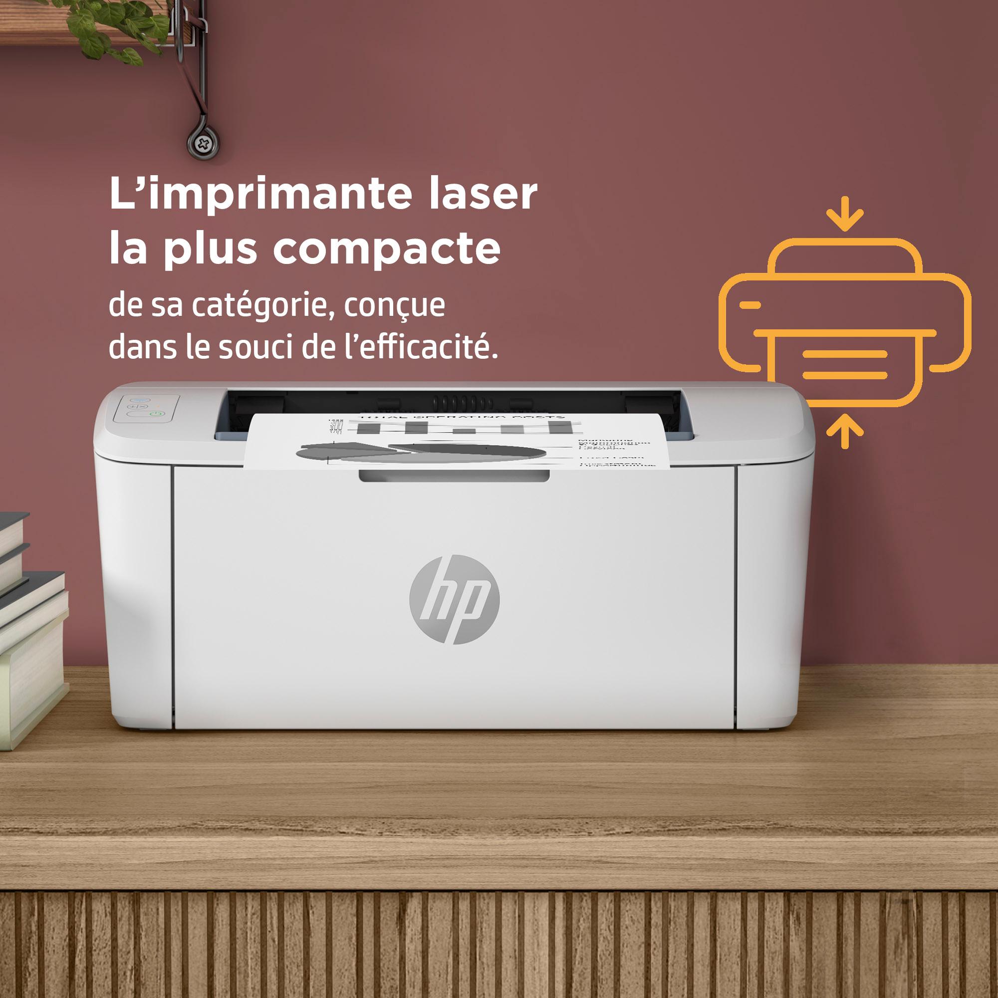 Voir la diapositive 4 : HP Imprimante LaserJet M110W - Blanc