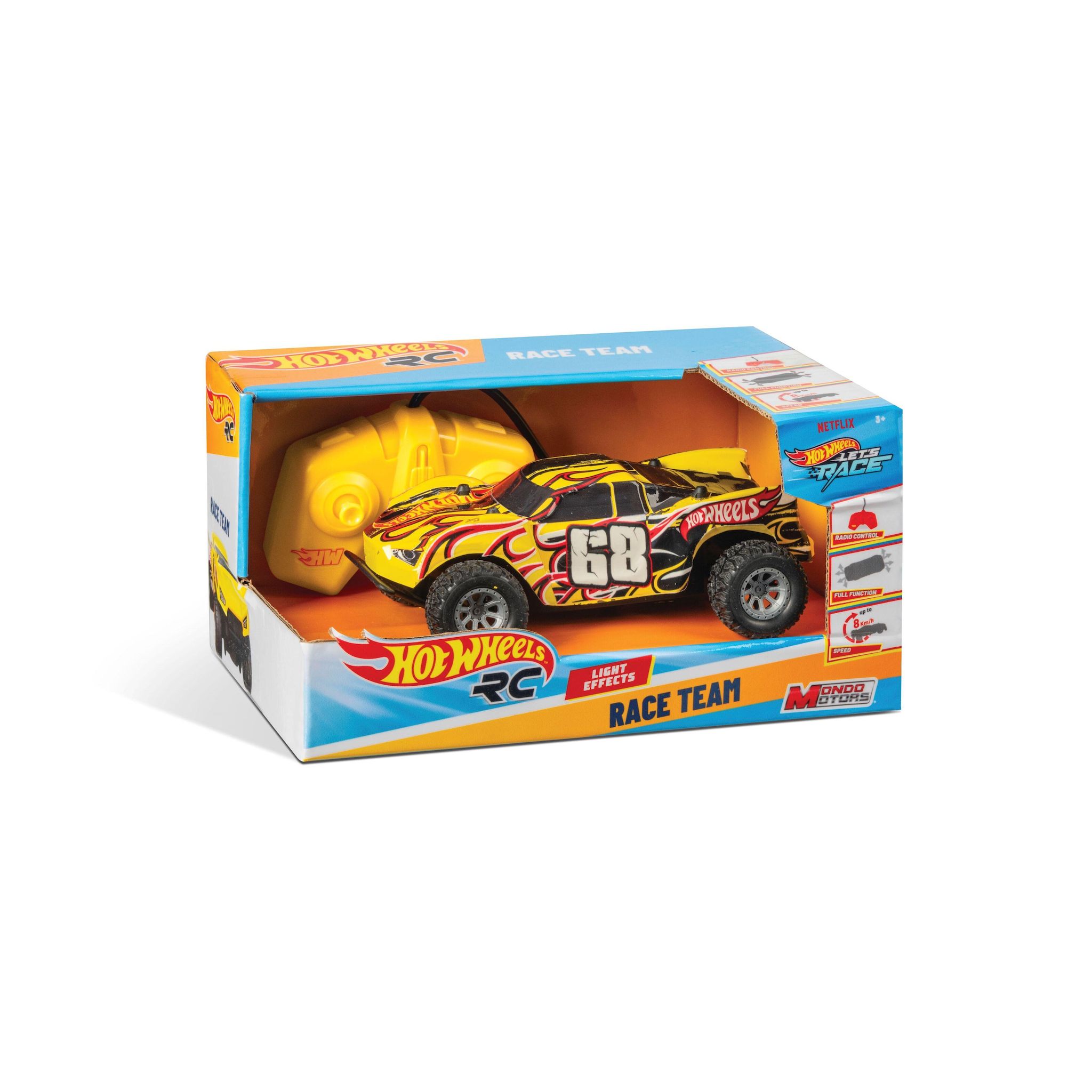 Voir la diapositive 4 : MONDO Voiture RC Let's Race Hot Wheels