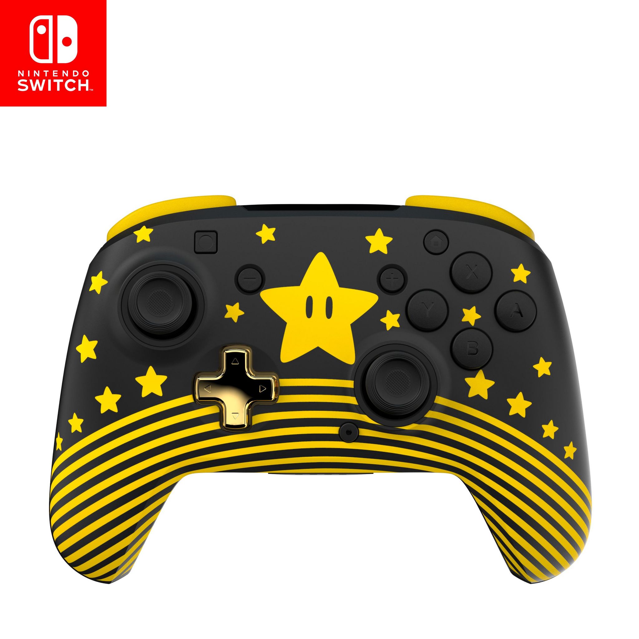 TURTLE BEACH Manette Sans Fil Rematch Super Mario Star - Nintendo Switch