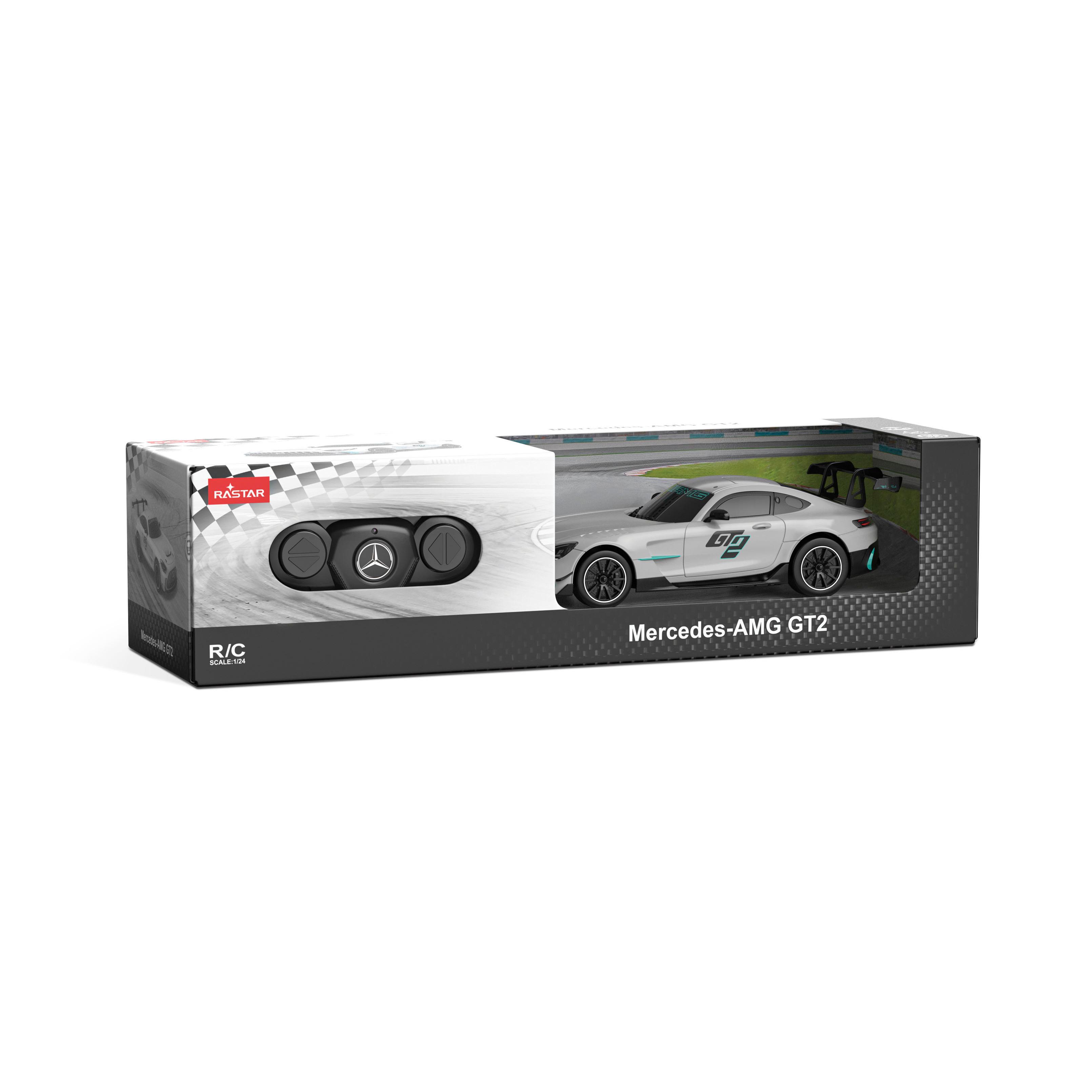 Voir la diapositive 2 : MONDO Voiture RC Mercedes AMG GT2 échelle 1/24ème