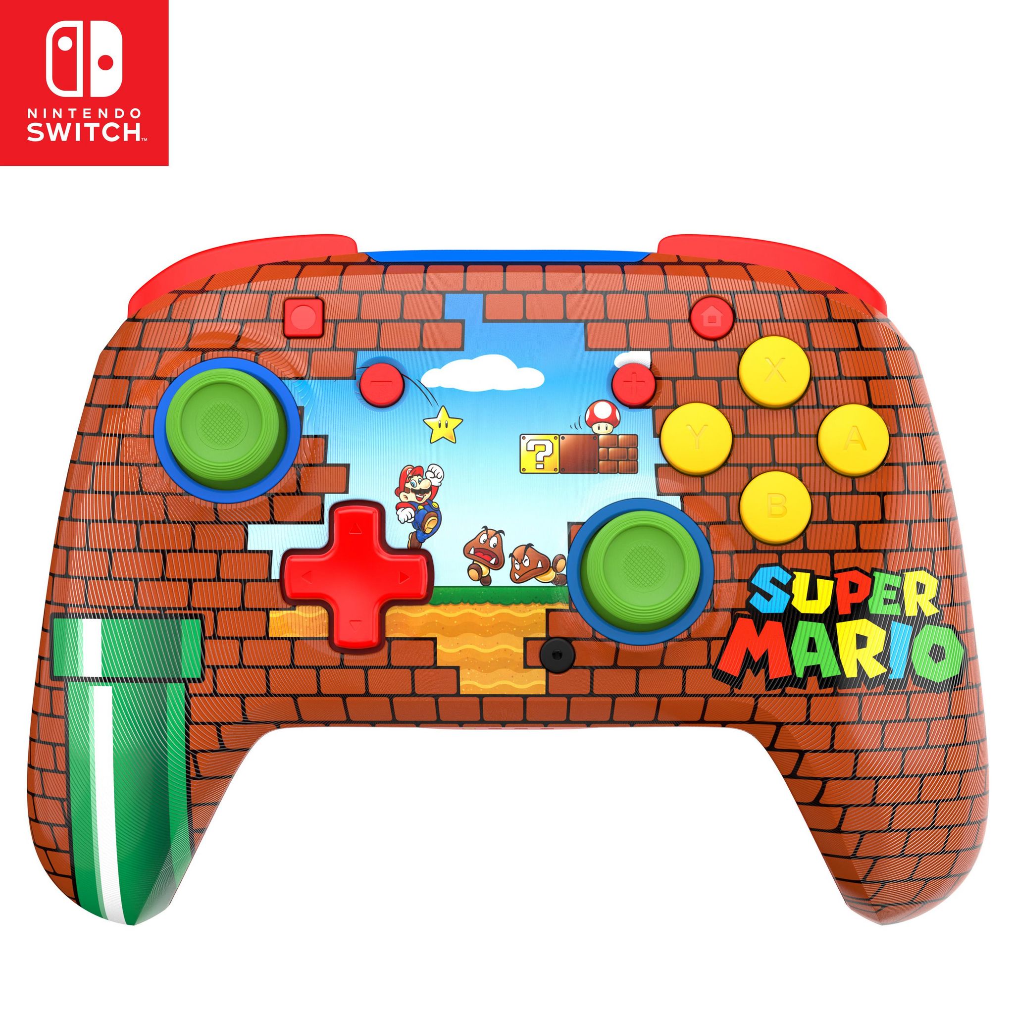 TURTLE BEACH Manette Sans Fil Rematch Mario Bricks - Nintendo Switch