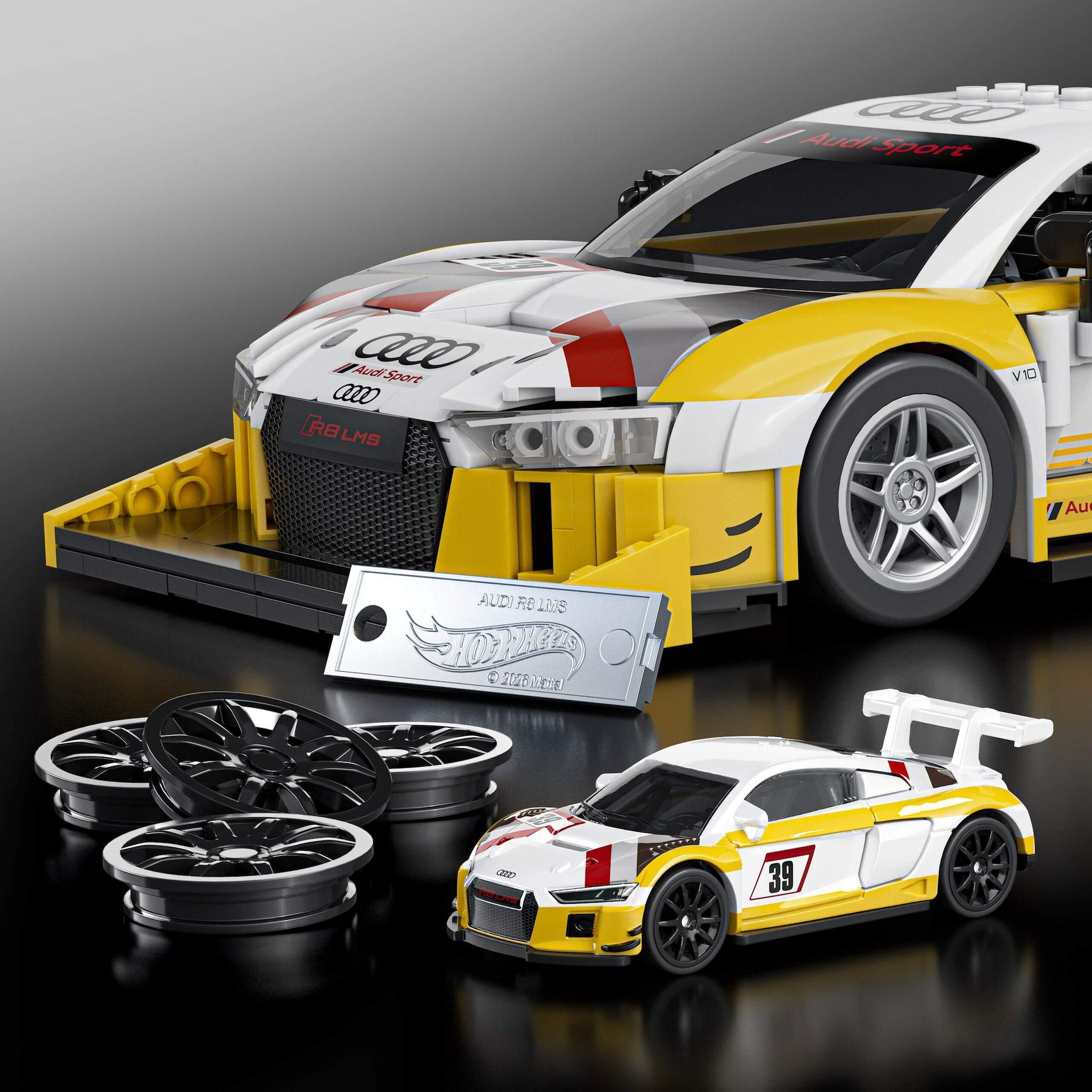 Voir la diapositive 12 : MATTEL Voiture Élite Audi R8 LMS