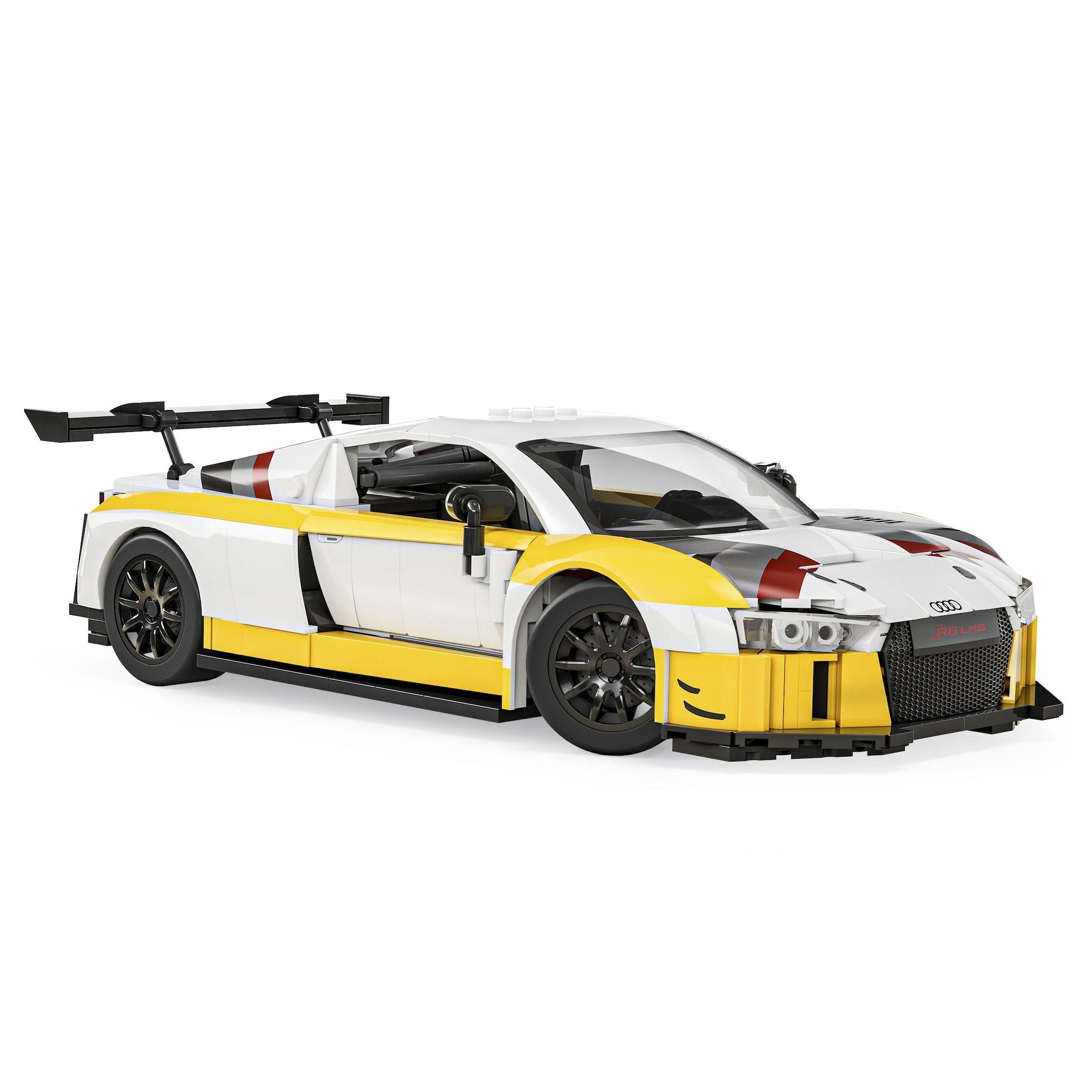 Voir la diapositive 7 : MATTEL Voiture Élite Audi R8 LMS