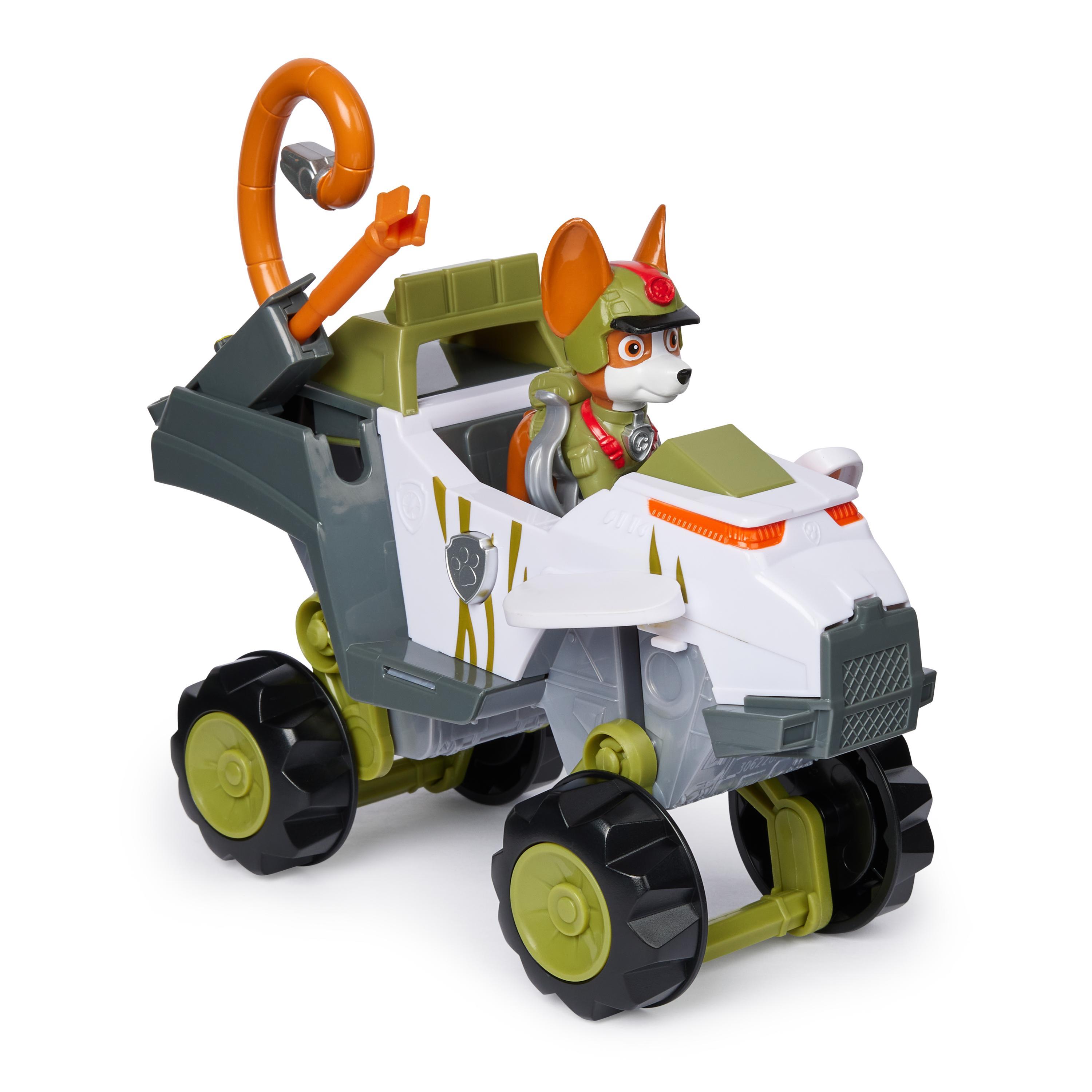 Voir la diapositive 2 : SPIN MASTER Véhicule et Figurine TRACKER Jungle Pat Patrouille