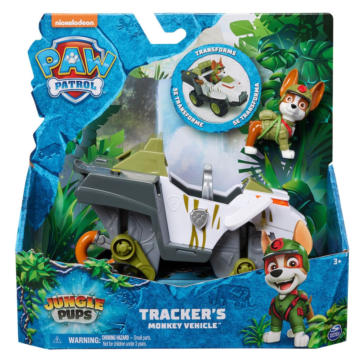 SPIN MASTER Véhicule et Figurine TRACKER Jungle Pat Patrouille