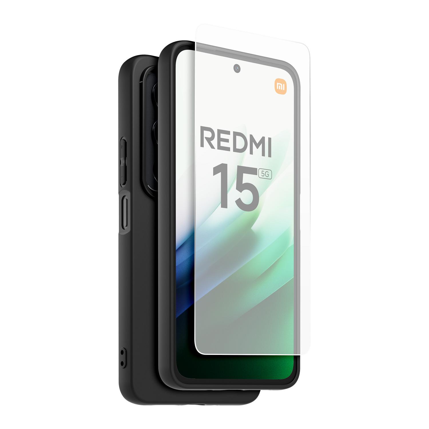 Voir la diapositive 9 : XIAOMI Pack Redmi 15 5G 256Go+Coque+Verre trempé