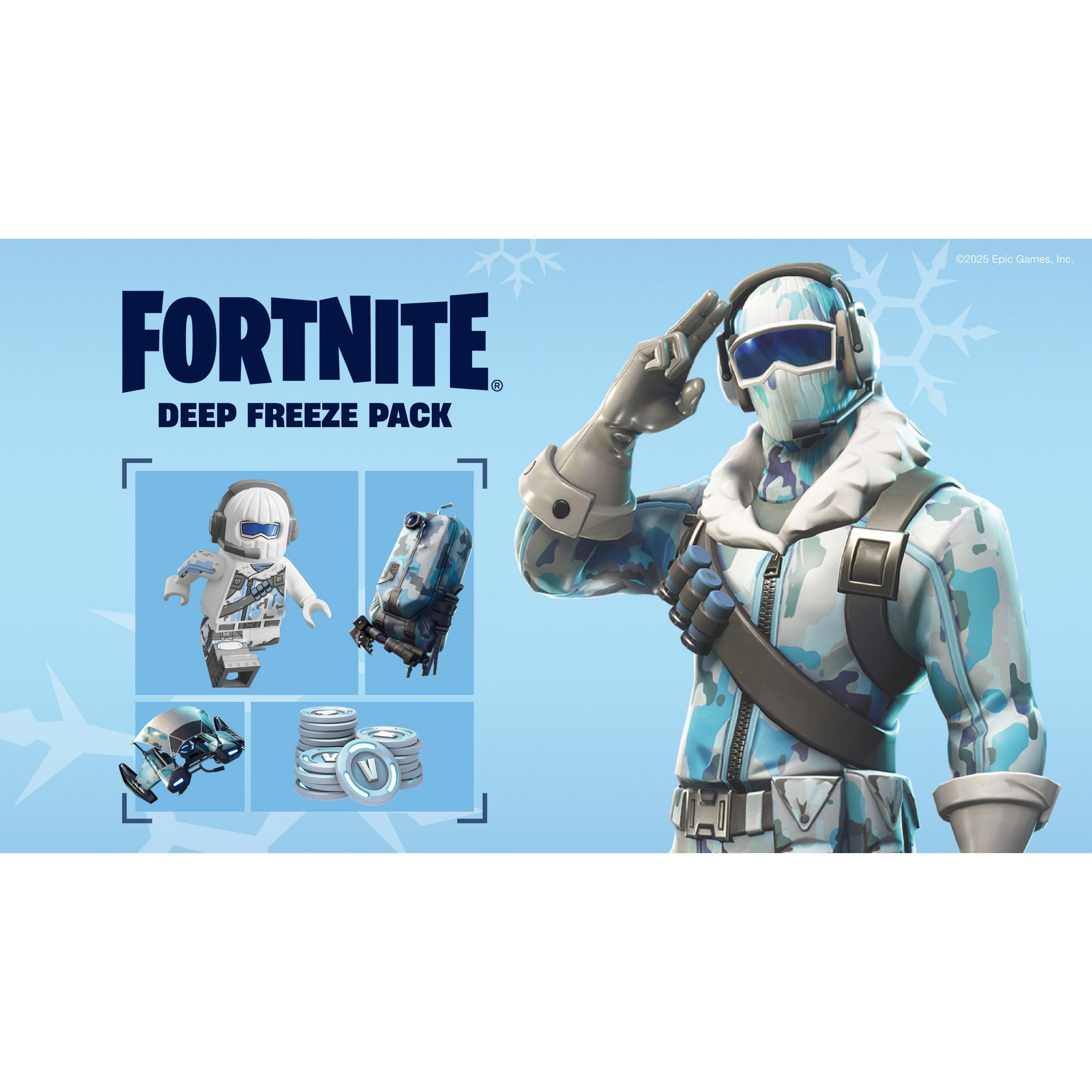 Voir la diapositive 7 : Fortnite : Pack Feu et Glace Obscurs Nintendo Switch 2 - Code de Téléchargement