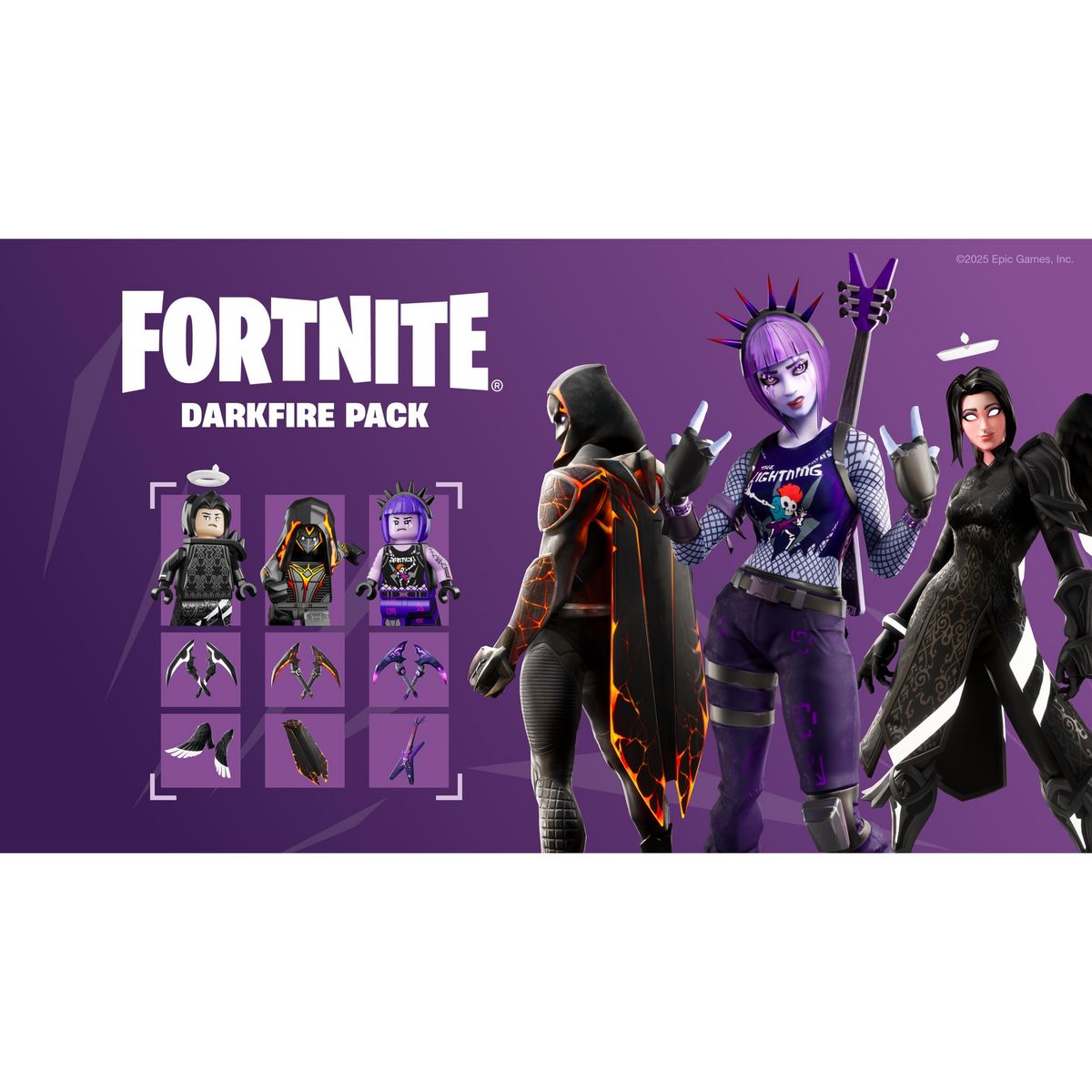 Fortnite : Pack Feu et Glace Obscurs Nintendo Switch - Code de Téléchargement