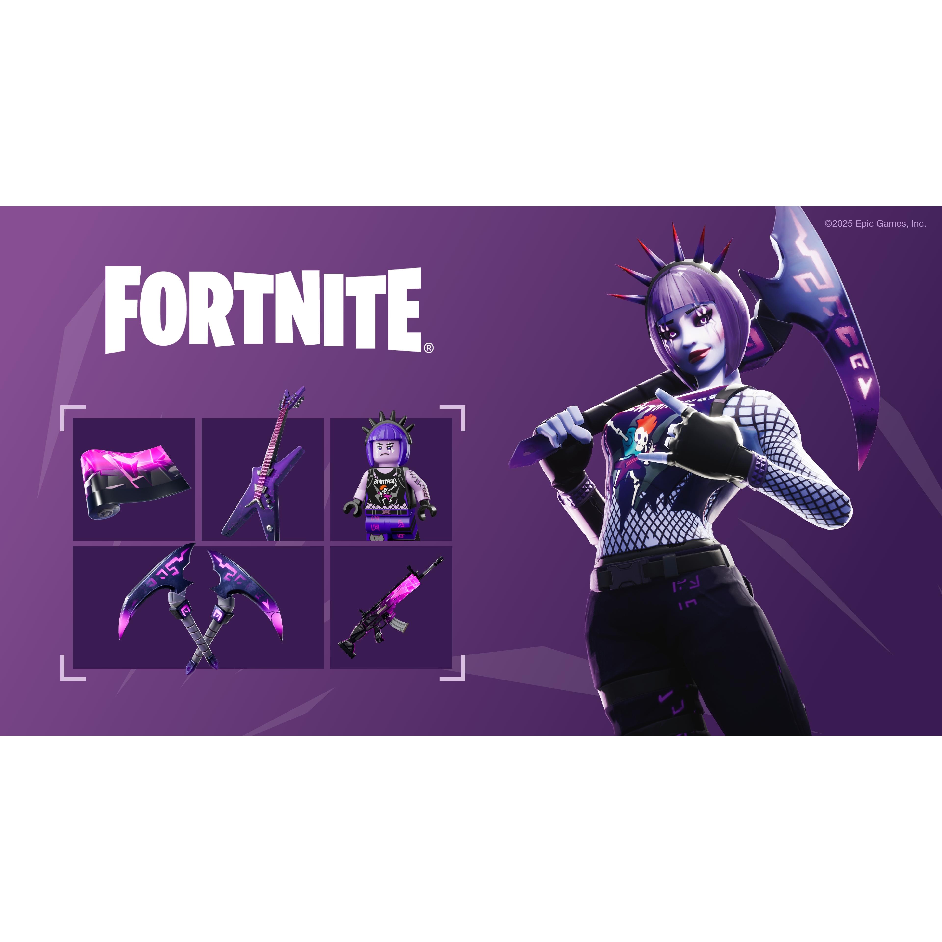 Voir la diapositive 3 : Fortnite : Pack Feu et Glace Obscurs Xbox Series X / Xbox One - Code de Téléchargement