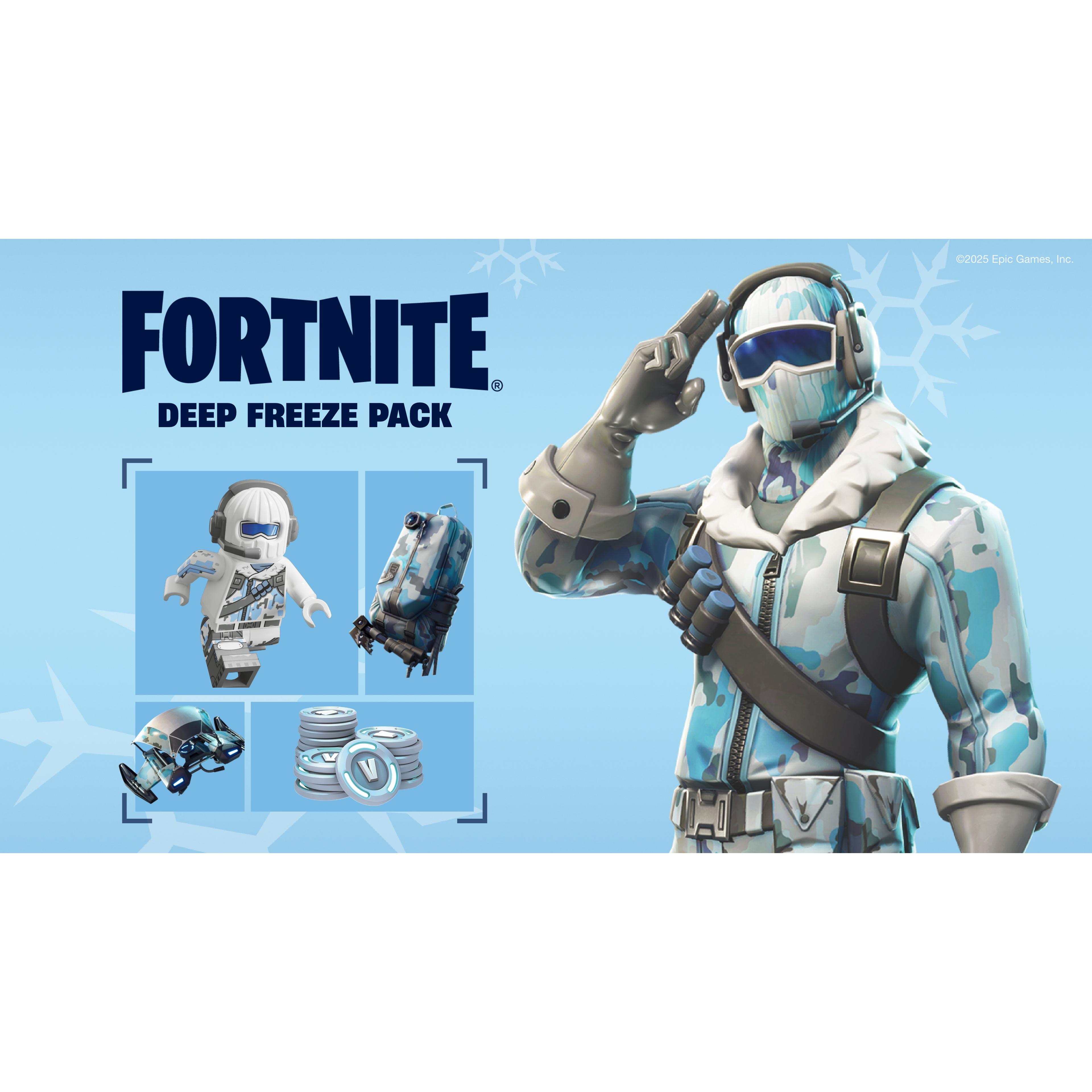 Voir la diapositive 7 : Fortnite : Pack Feu et Glace Obscurs Xbox Series X / Xbox One - Code de Téléchargement