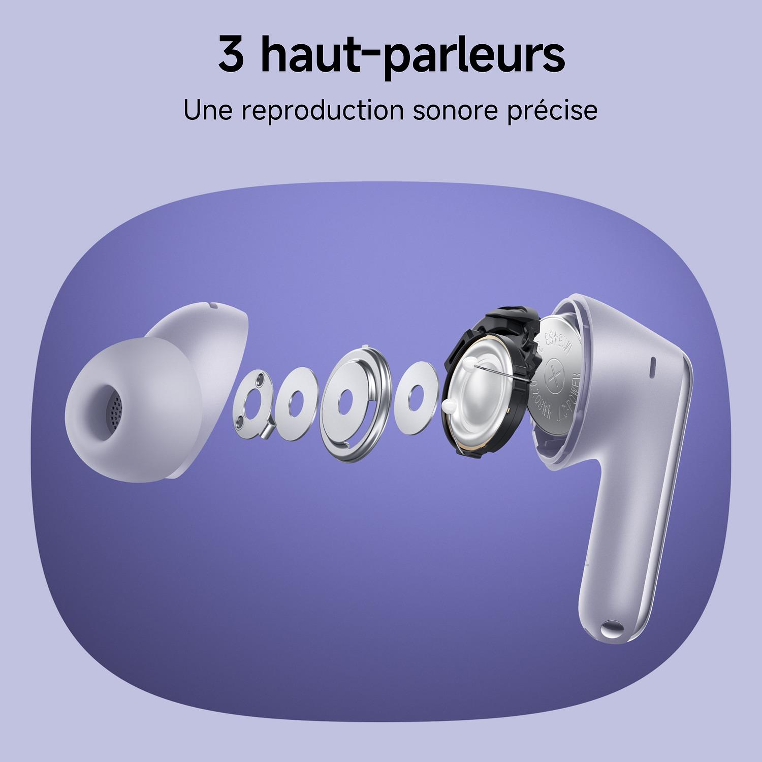Voir la diapositive 5 : XIAOMI Redmi Buds 6 Pro sans fil - Blanc