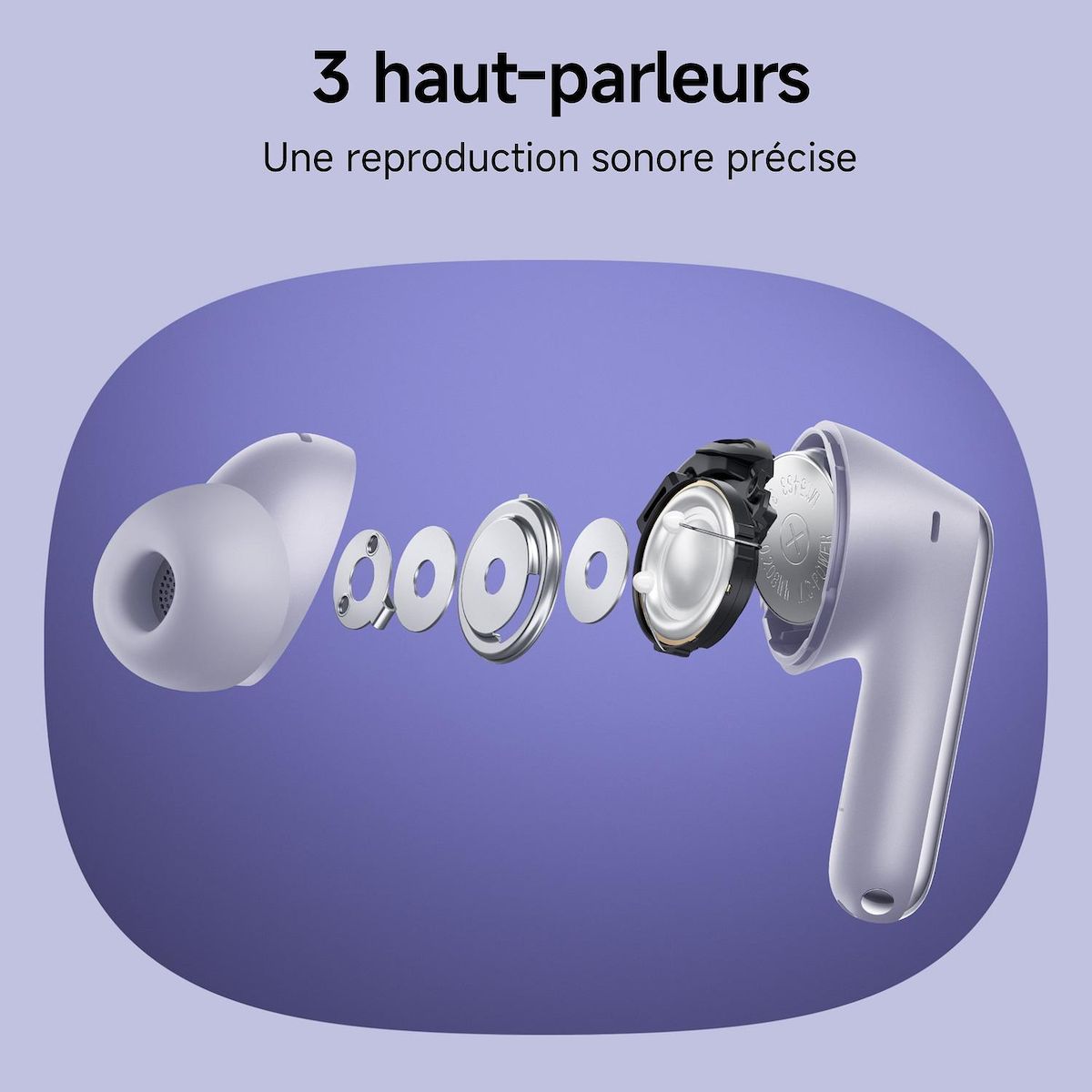 XIAOMI Redmi Buds 6 Pro sans fil - Blanc