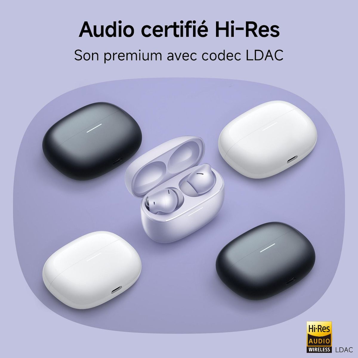 XIAOMI Redmi Buds 6 Pro sans fil - Blanc