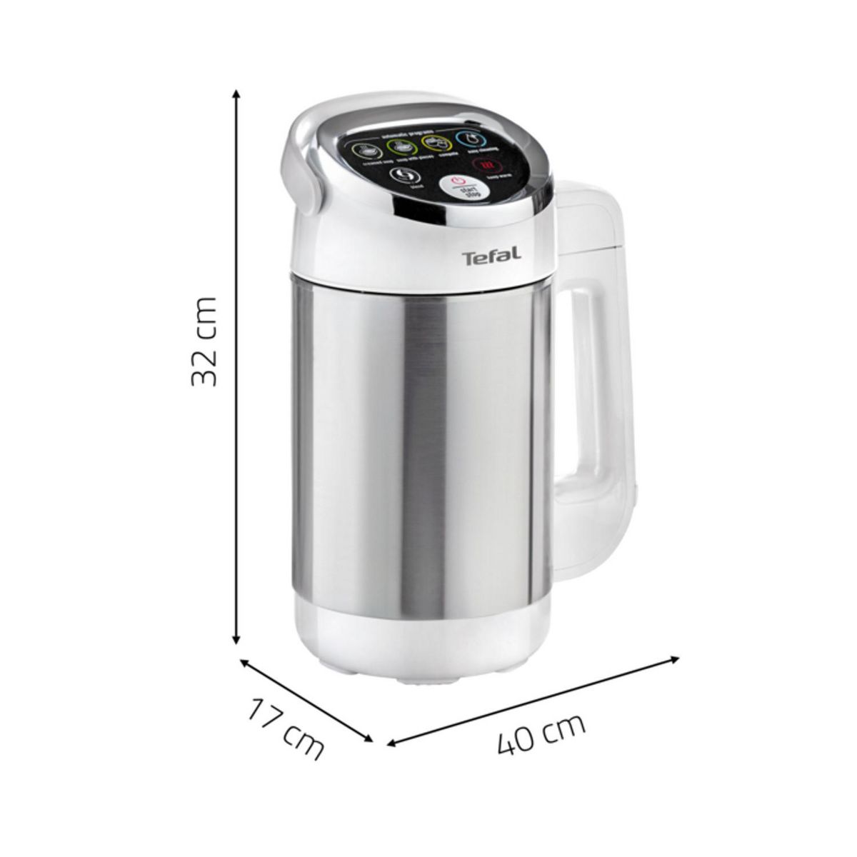 TEFAL Blender chauffant BL841N10 - Inox