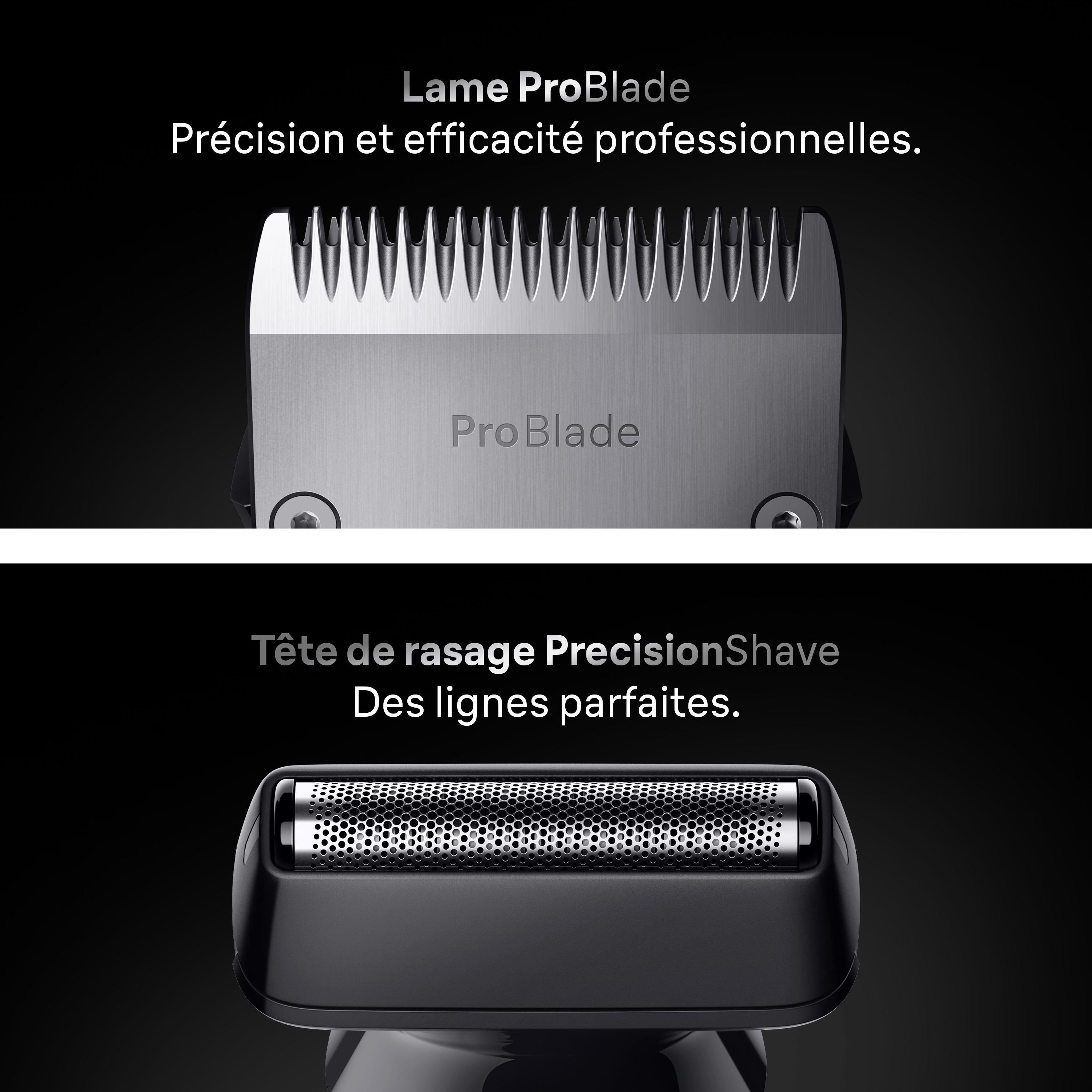 Voir la diapositive 4 : BRAUN Tondeuse multi 11 en 1 MGK7540 - Bleu