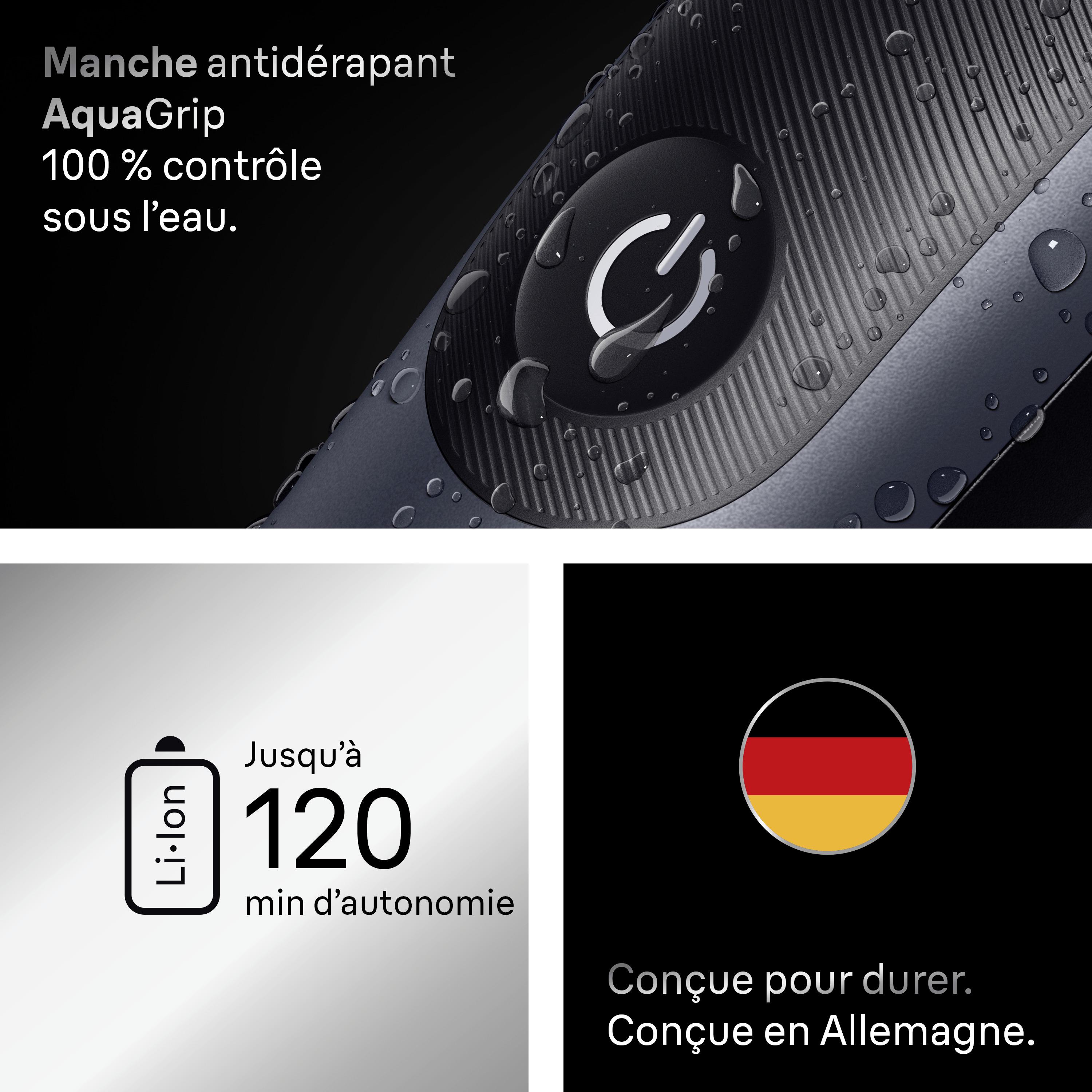 Voir la diapositive 5 : BRAUN Tondeuse multi 11 en 1 MGK7540 - Bleu