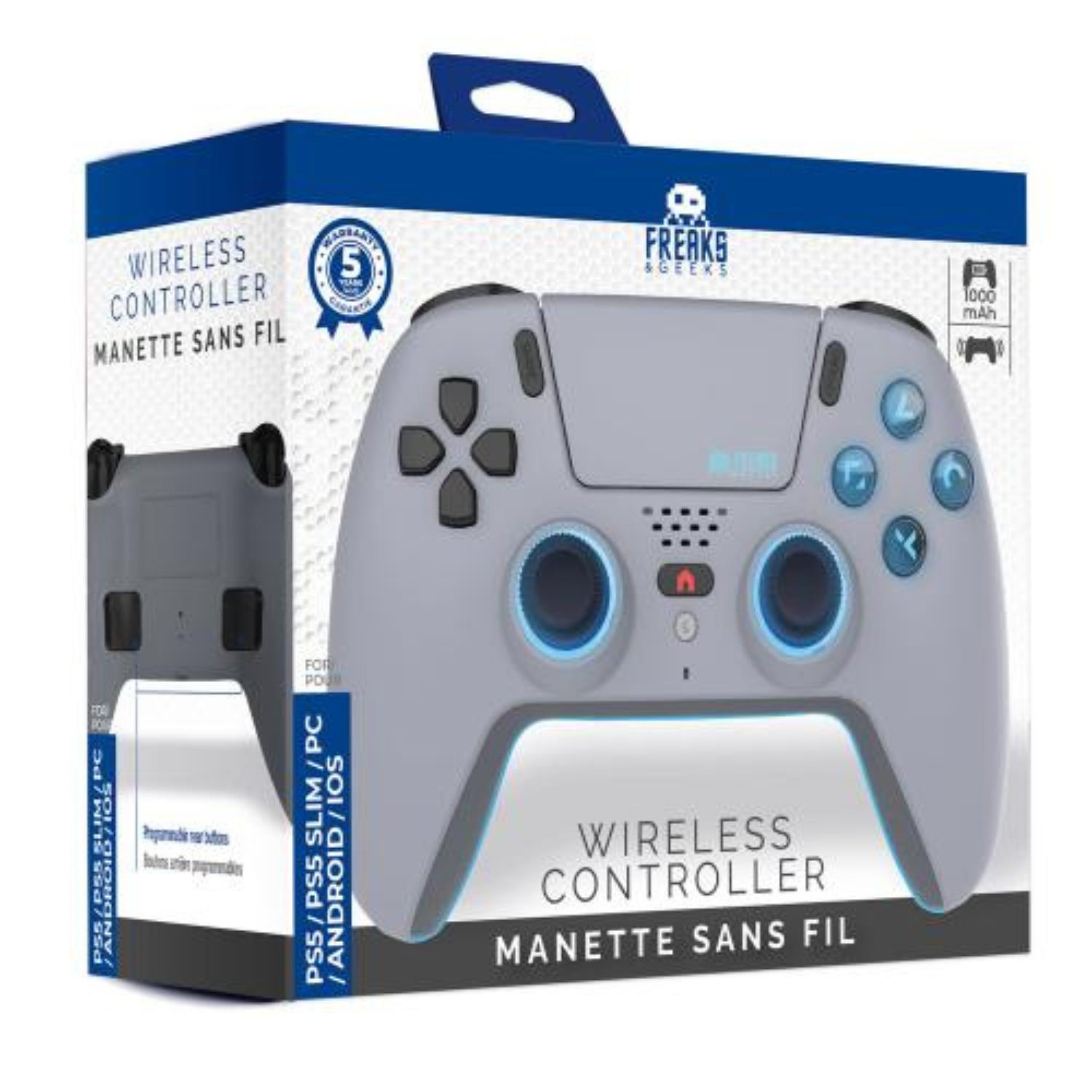 Voir la diapositive 2 : Manette Sans Fil Freaks and geeks PS5