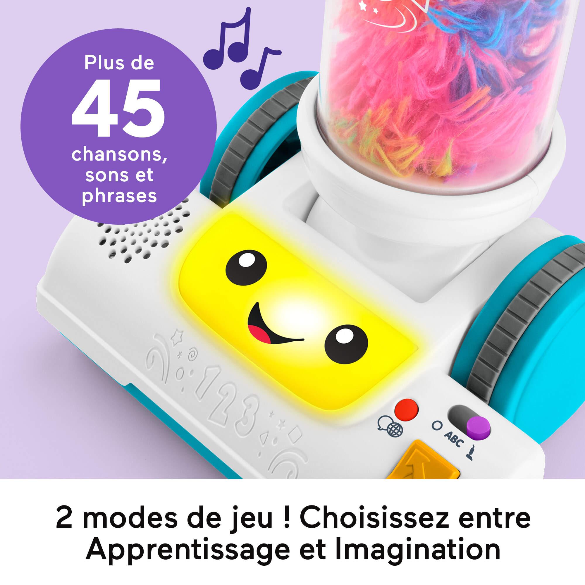 Voir la diapositive 5 : MATTEL Mon premier aspirateur d'éveil
