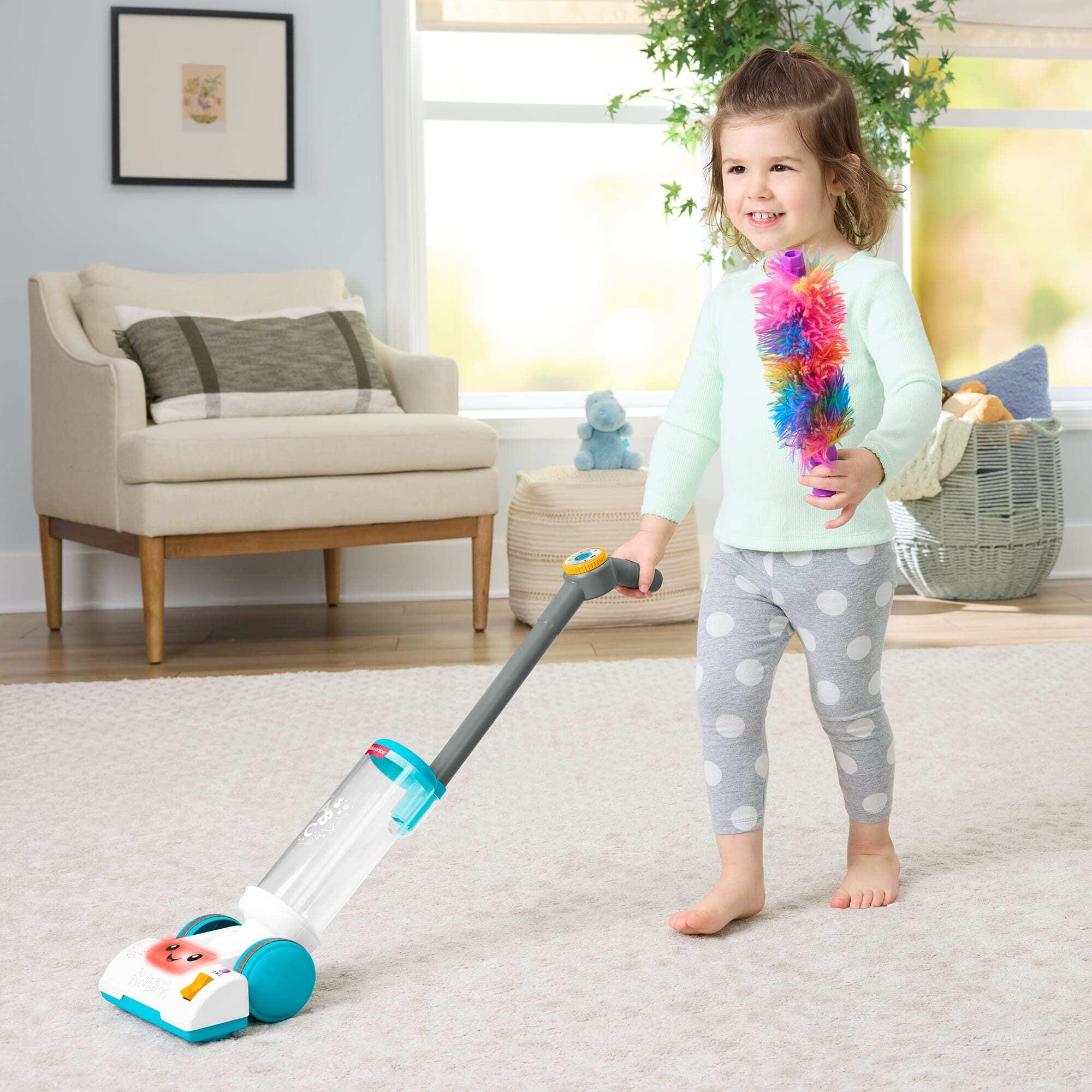 Voir la diapositive 8 : MATTEL Mon premier aspirateur d'éveil