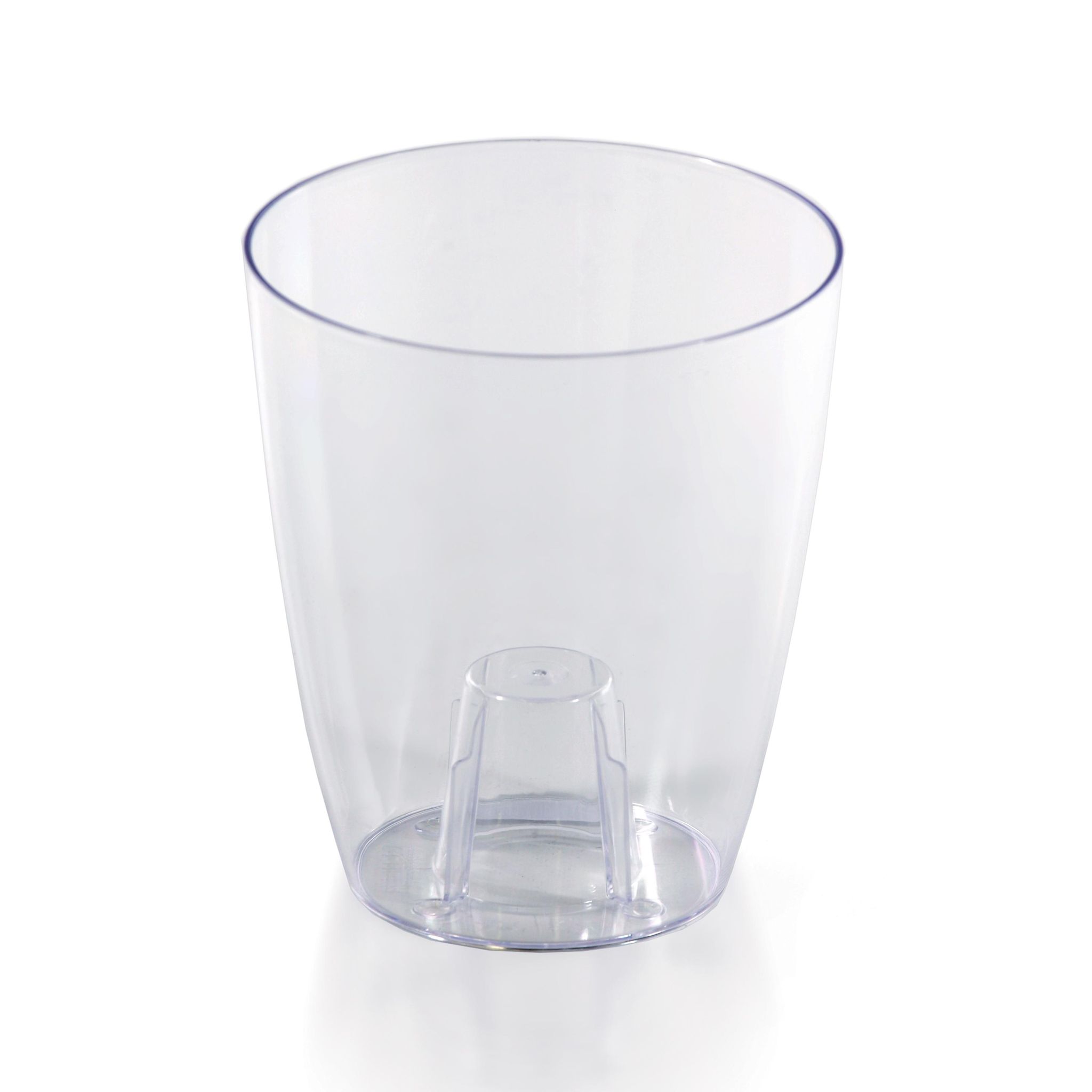 GARDENSTAR Cache-pot orchidée d17 cm Transparent