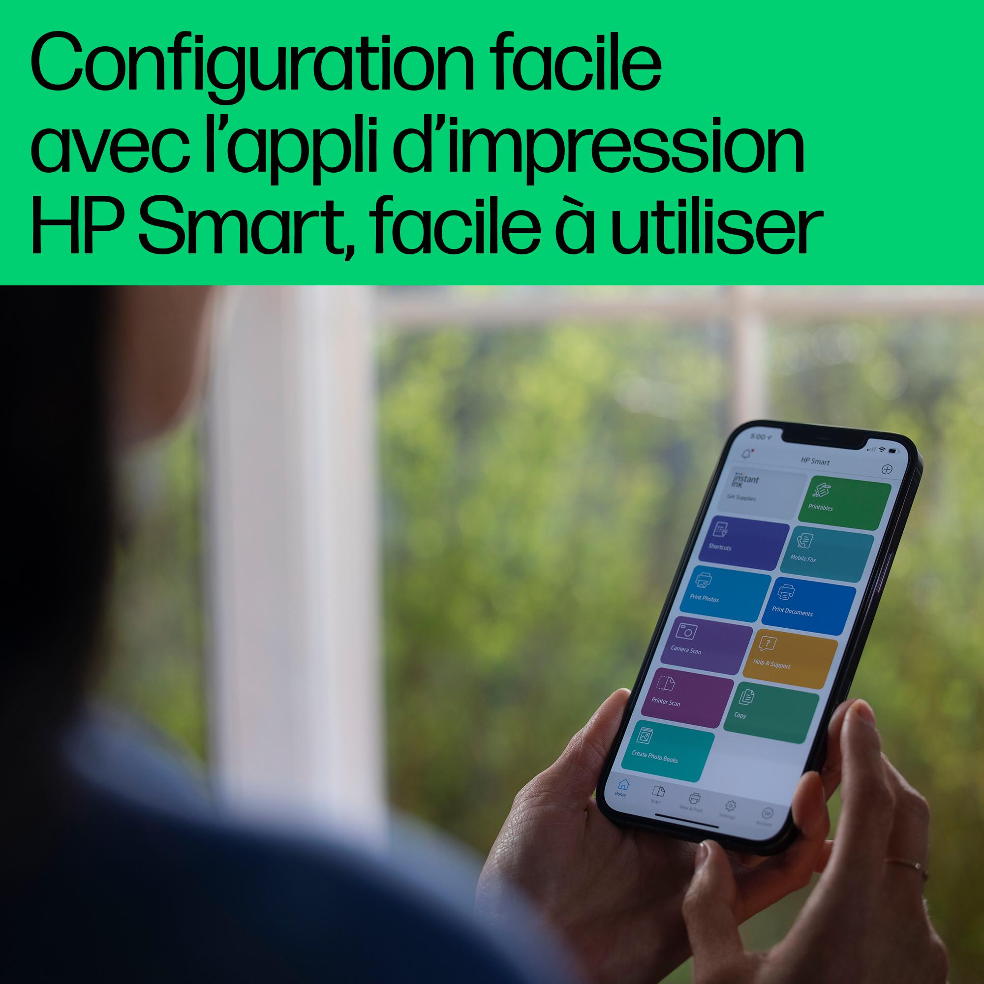 Voir la diapositive 4 : HP Imprimante ENVY 6130E éligible Instant Ink
