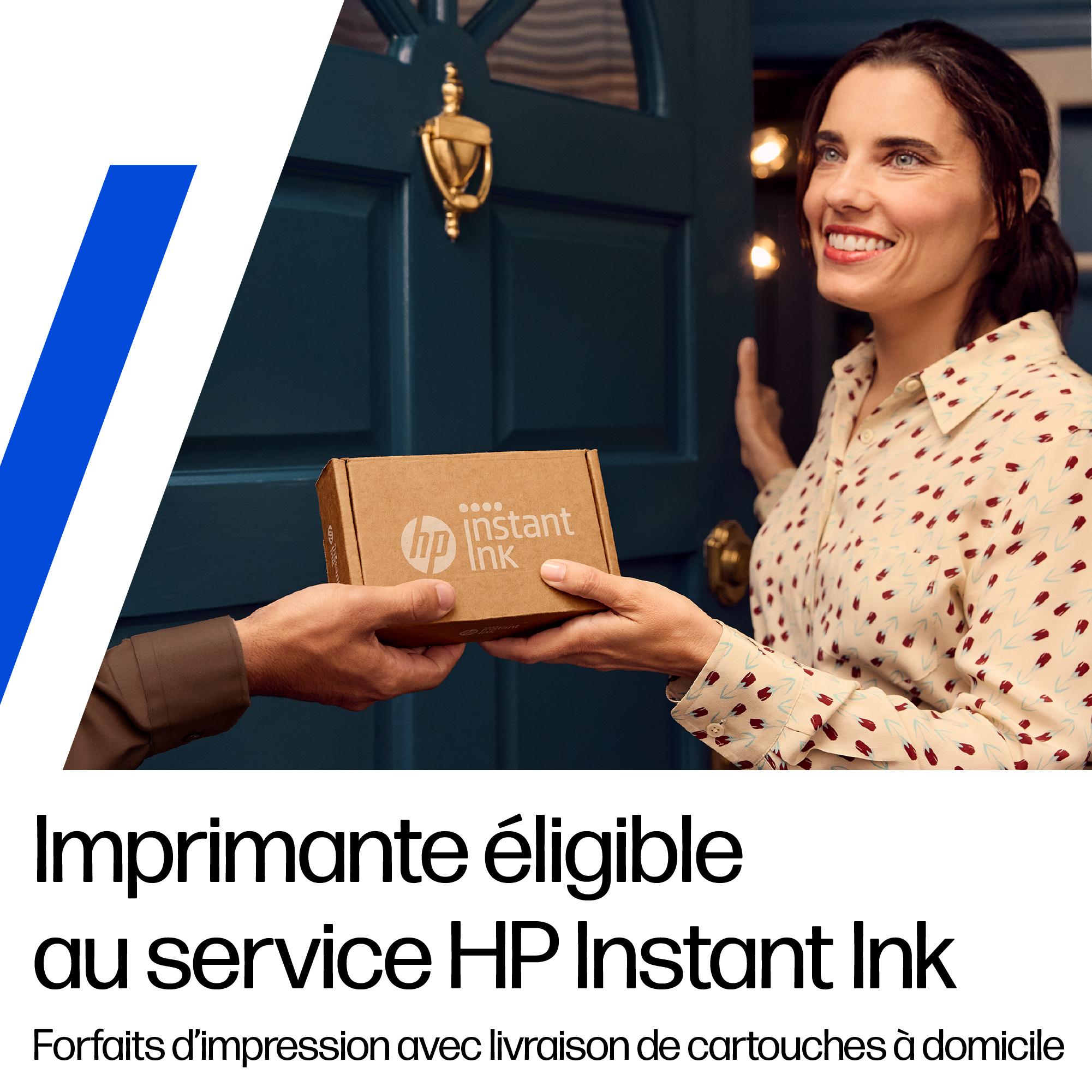 Voir la diapositive 6 : HP Imprimante ENVY 6130E éligible Instant Ink