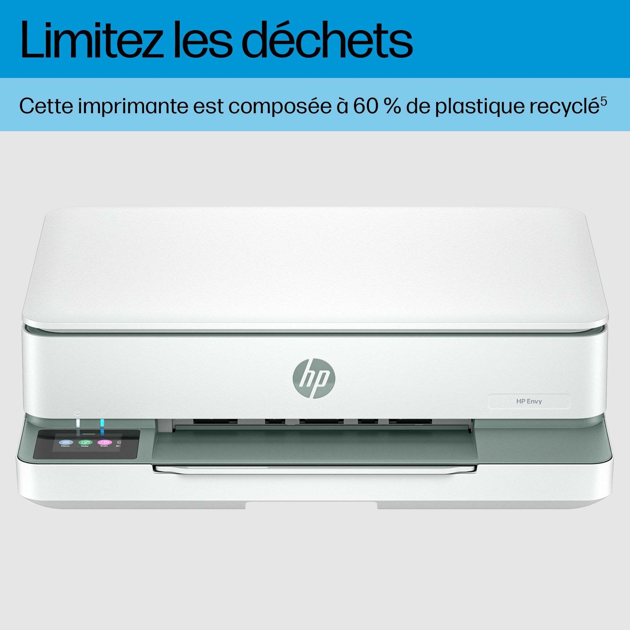 Voir la diapositive 8 : HP Imprimante ENVY 6130E éligible Instant Ink