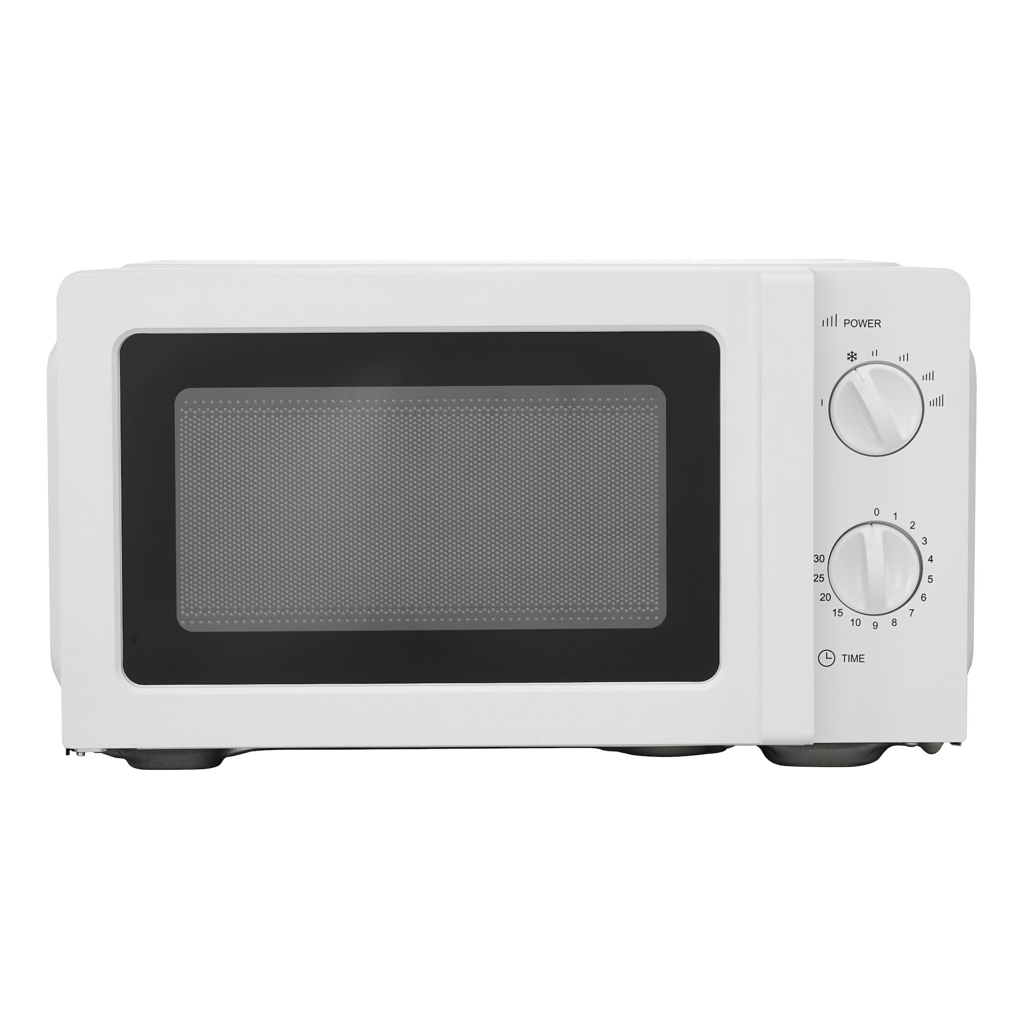 POUCE Four micro-ondes Q.6980 - 700 W - Capacité 20 L - Blanc