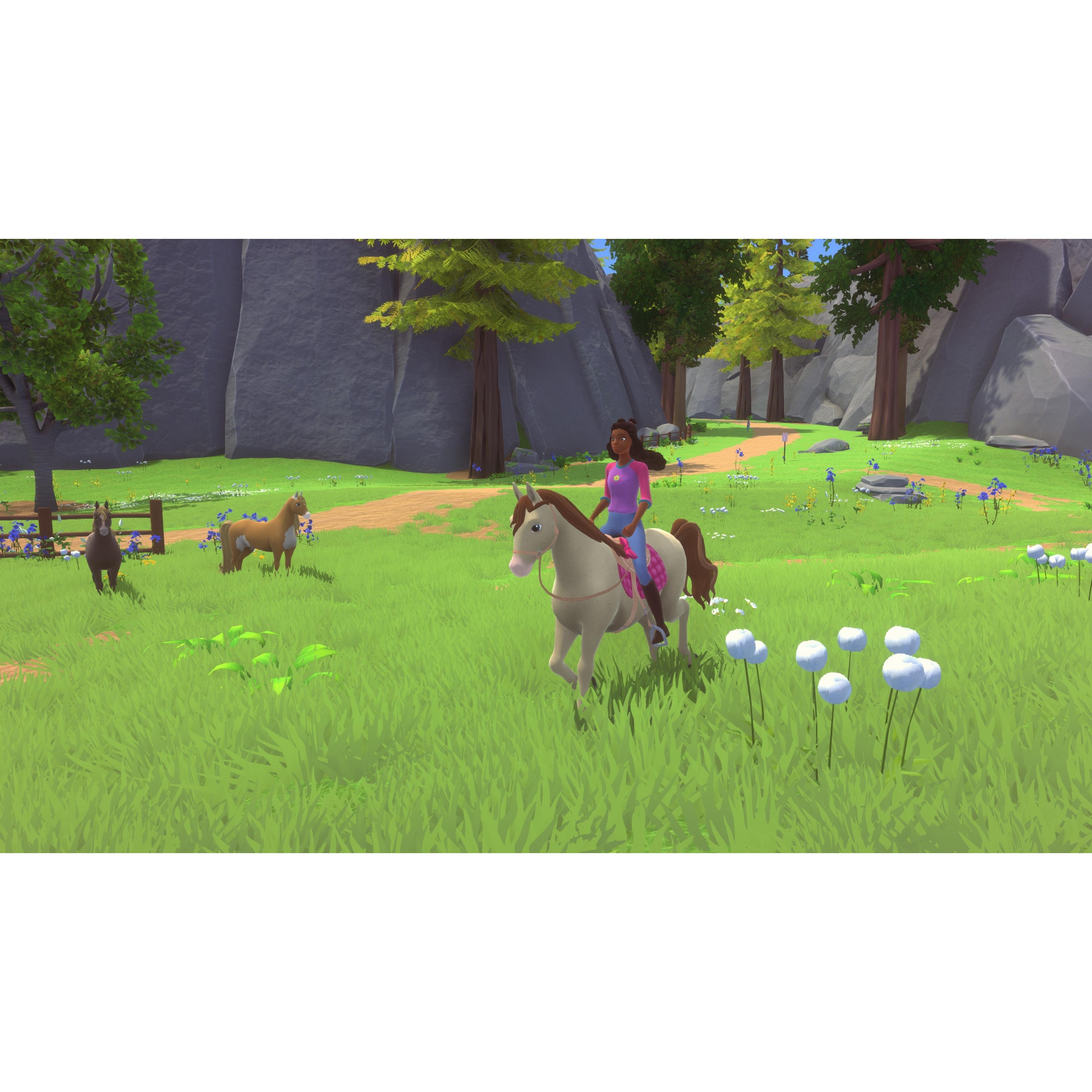Voir la diapositive 2 : Barbie : Sentiers Equestre Nintendo Switch