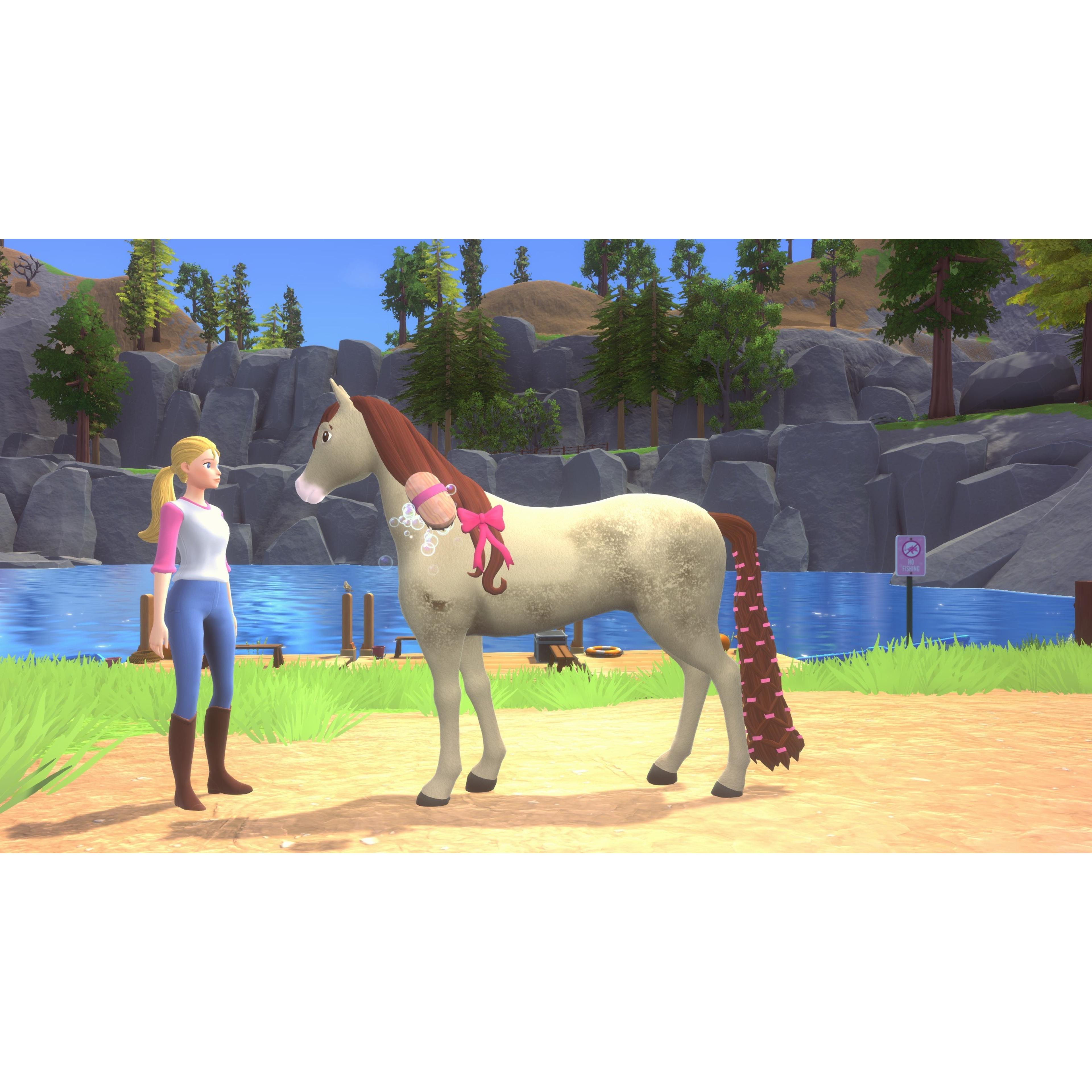 Voir la diapositive 3 : Barbie : Sentiers Equestre Nintendo Switch