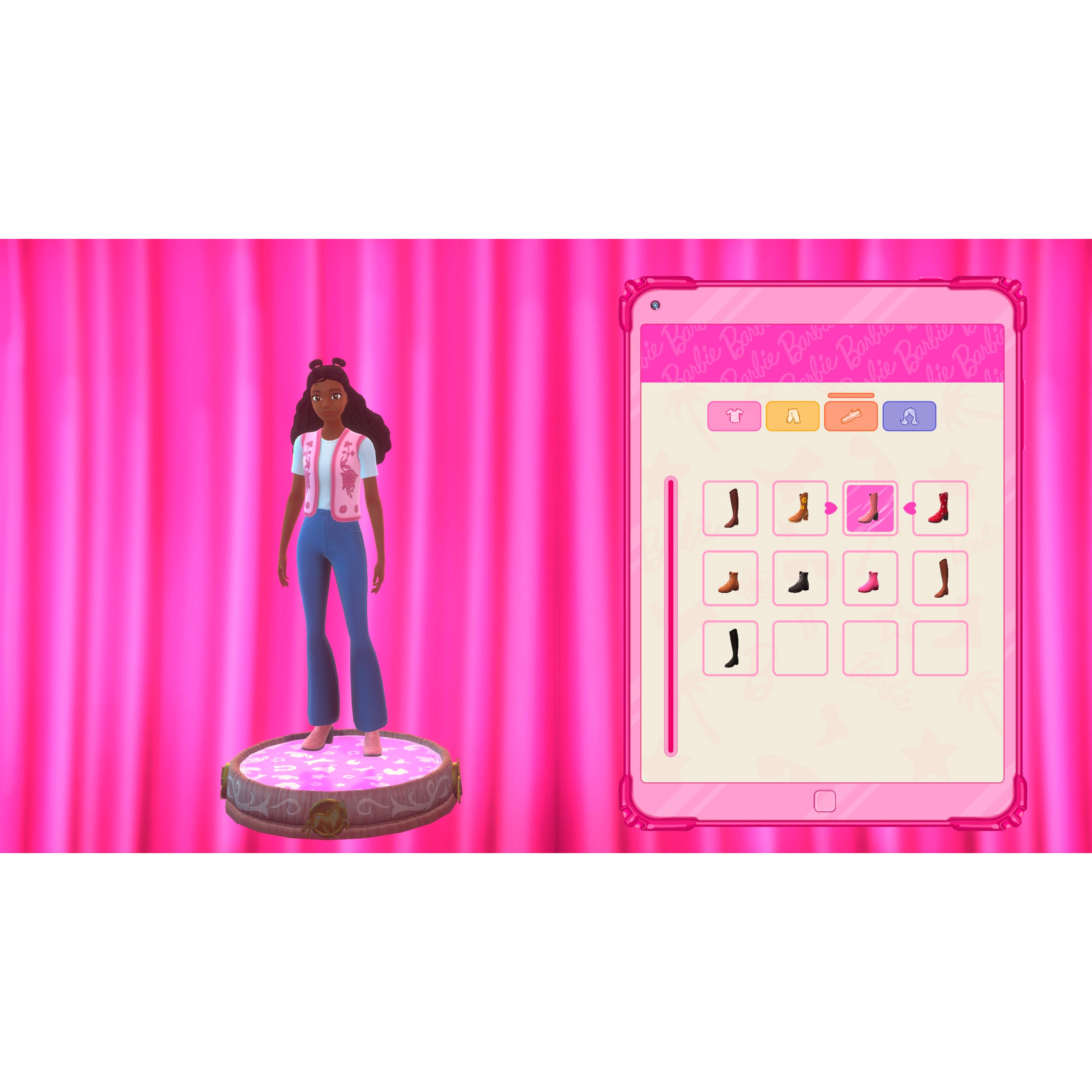 Voir la diapositive 5 : Barbie : Sentiers Equestre Nintendo Switch