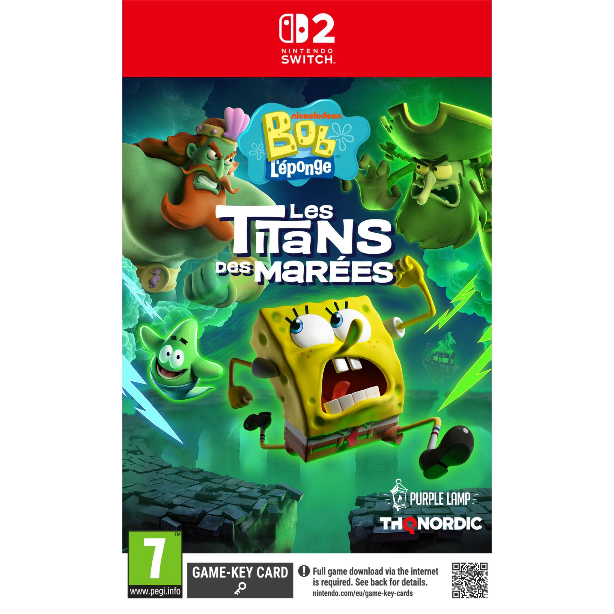 Bob L'eponge Les Titans Des Marées Nintendo Switch 2