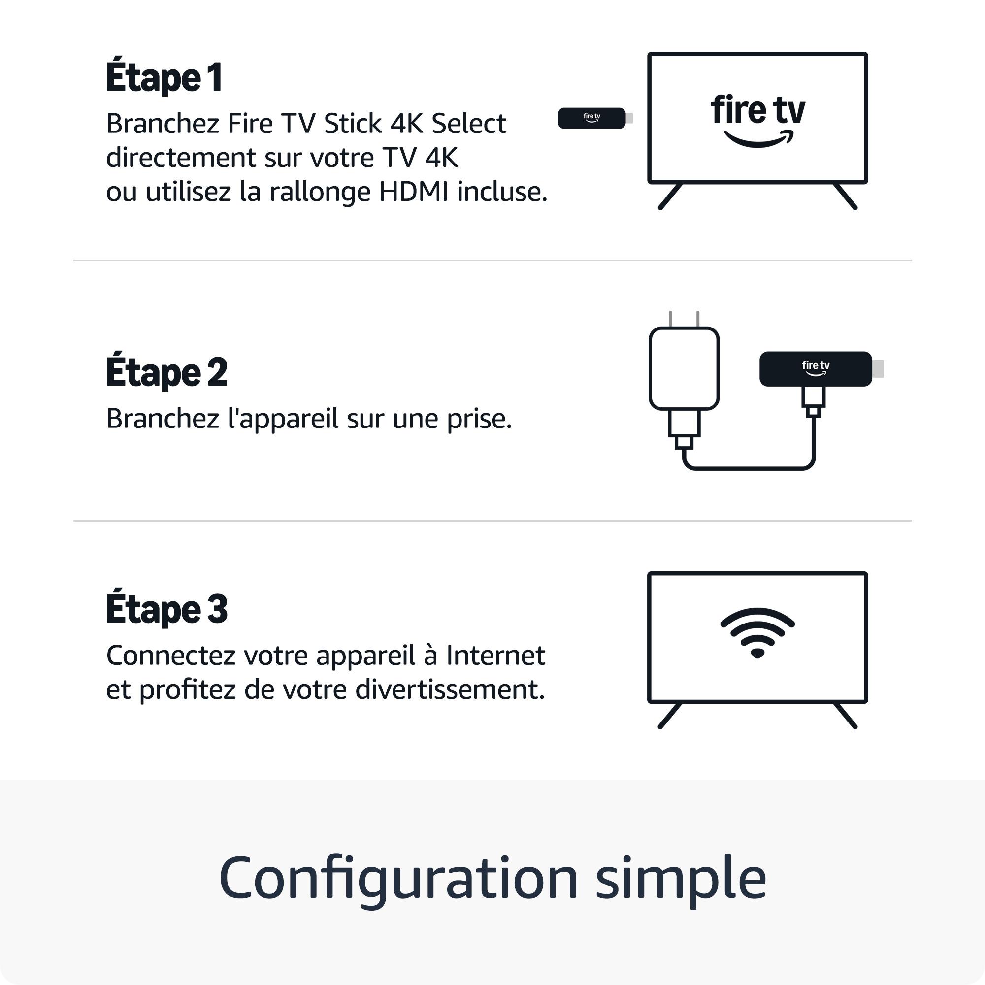 Voir la diapositive 6 : AMAZON Fire TV Stick 4K Select