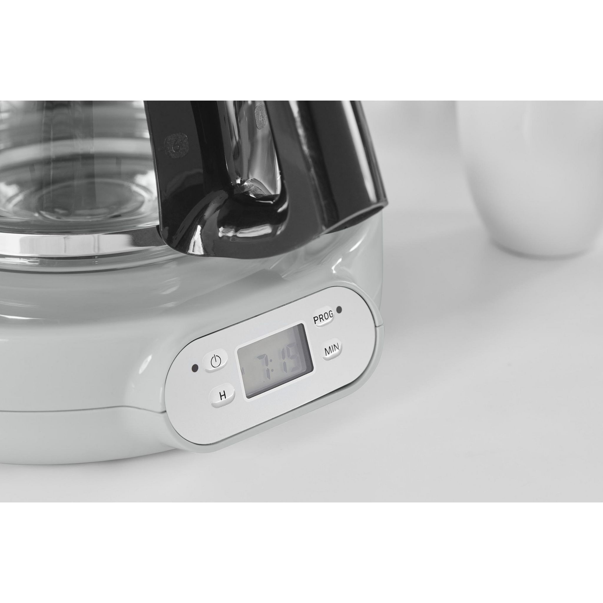 Voir la diapositive 6 : MOULINEX Cafetière filtre programmable FG380E10 - Gris