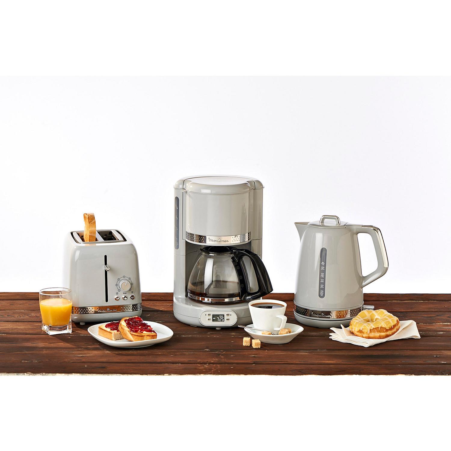 Voir la diapositive 2 : MOULINEX Bouilloire électrique BY320E10 - Gris