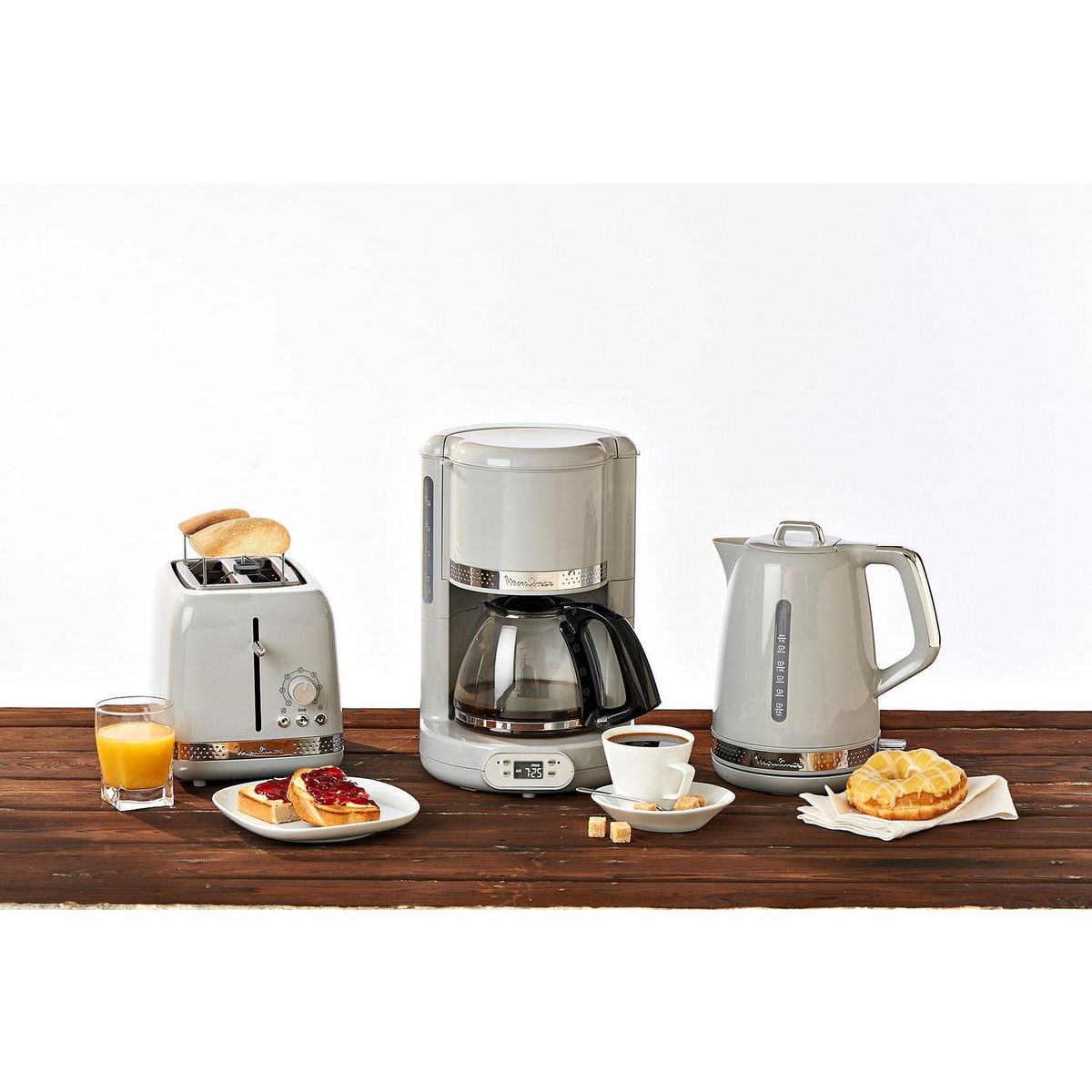 MOULINEX Grille pain LT301E10 - Gris