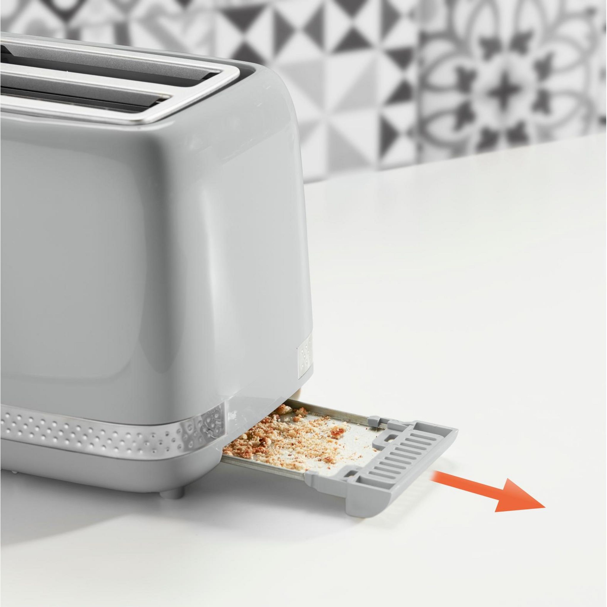 Voir la diapositive 7 : MOULINEX Grille pain LT301E10 - Gris