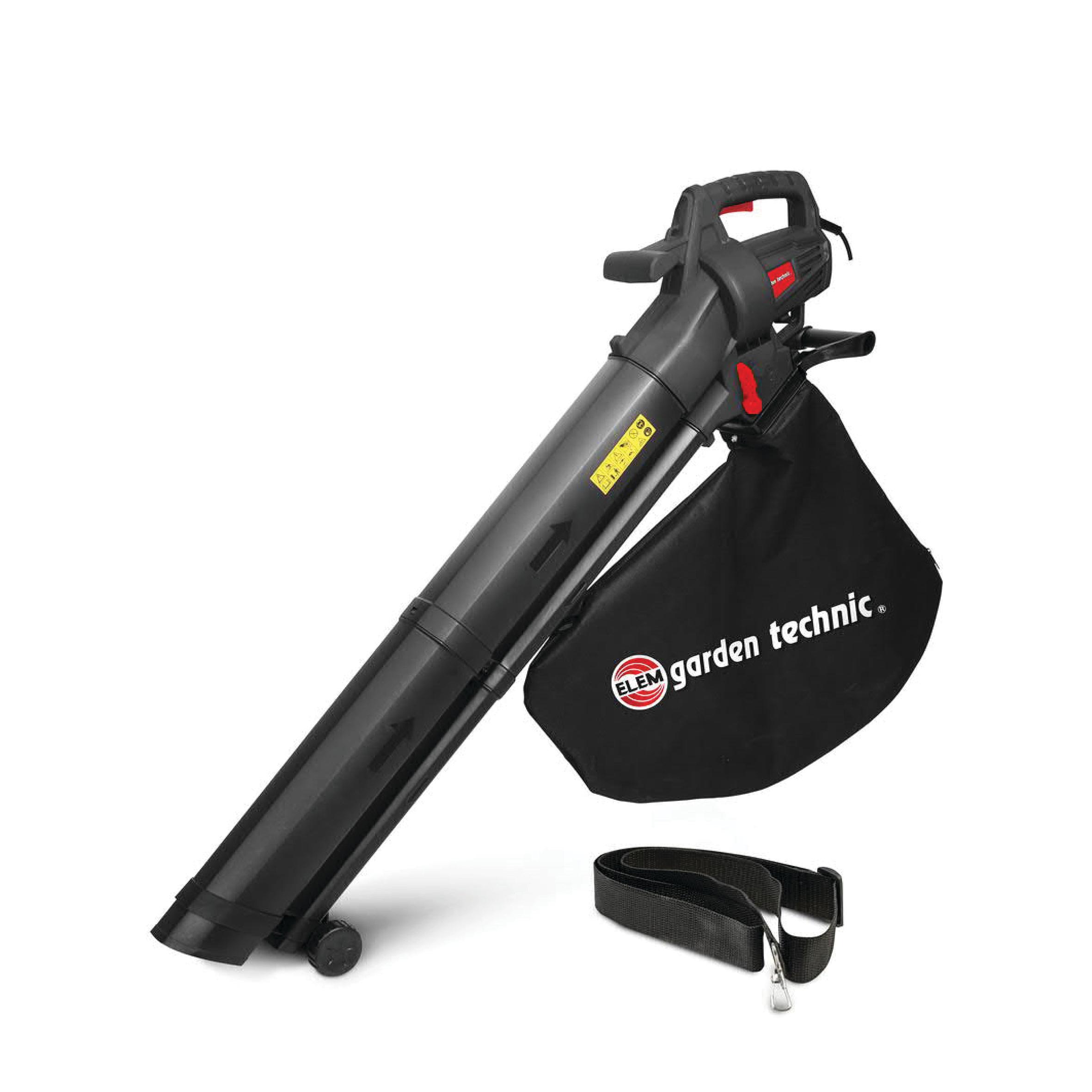 ELEM TECHNIC Aspirateur souffleur broyeur 3000W