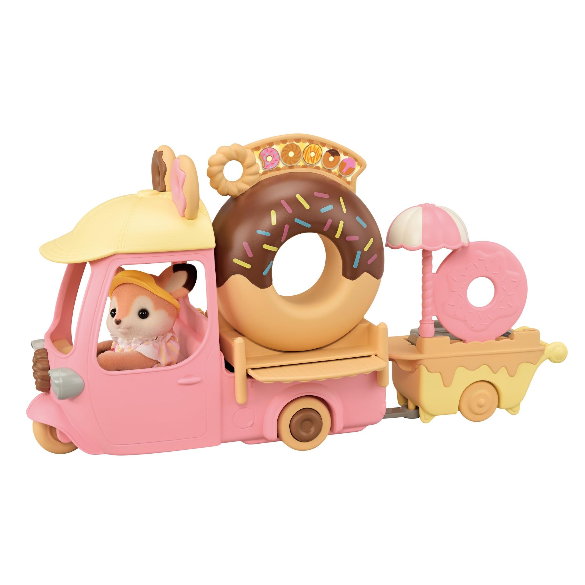 Voir la diapositive 3 : EPOCH D'ENFANCE La chariot de Donuts Famille Sylvanian
