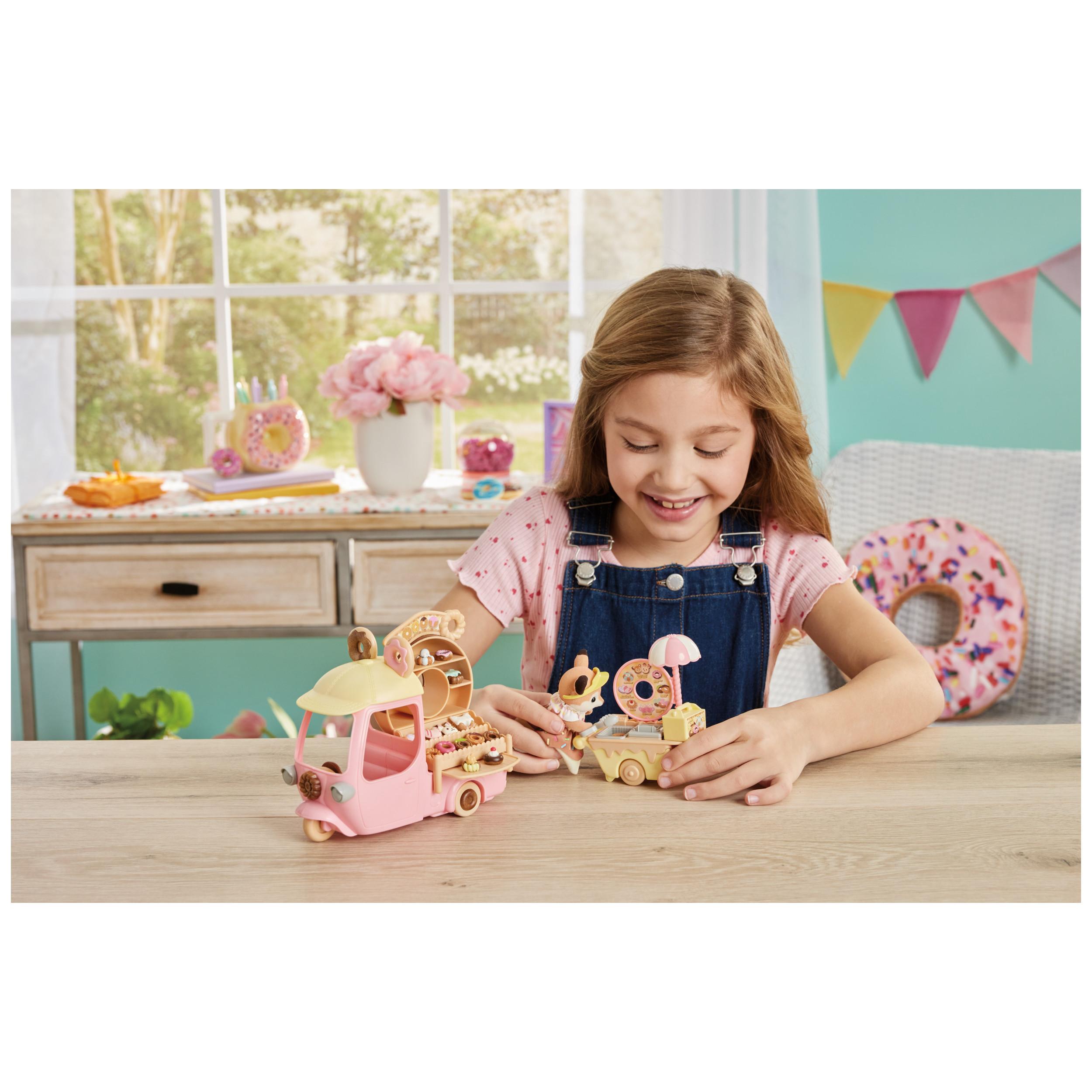 Voir la diapositive 6 : EPOCH D'ENFANCE La chariot de Donuts Famille Sylvanian