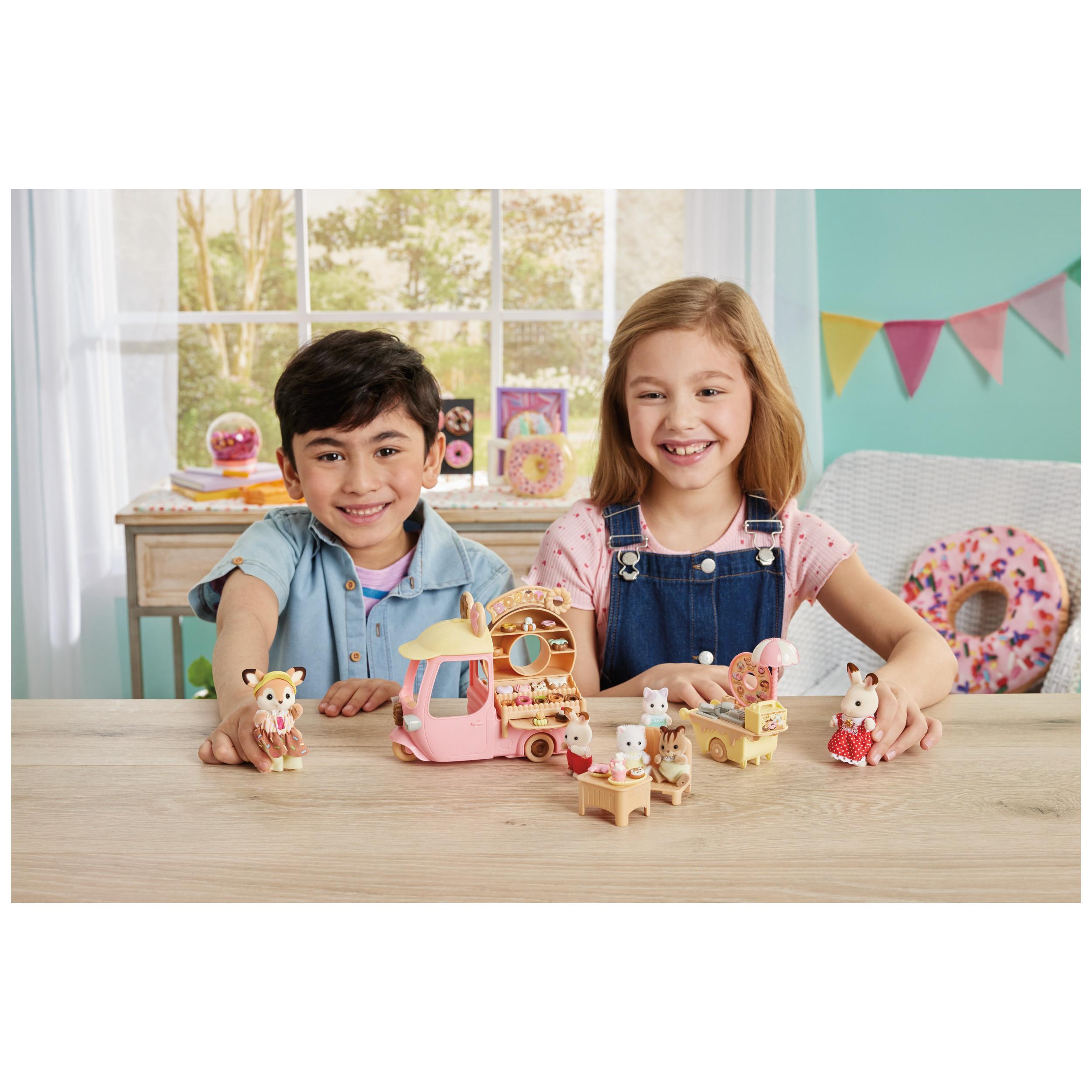 Voir la diapositive 8 : EPOCH D'ENFANCE La chariot de Donuts Famille Sylvanian